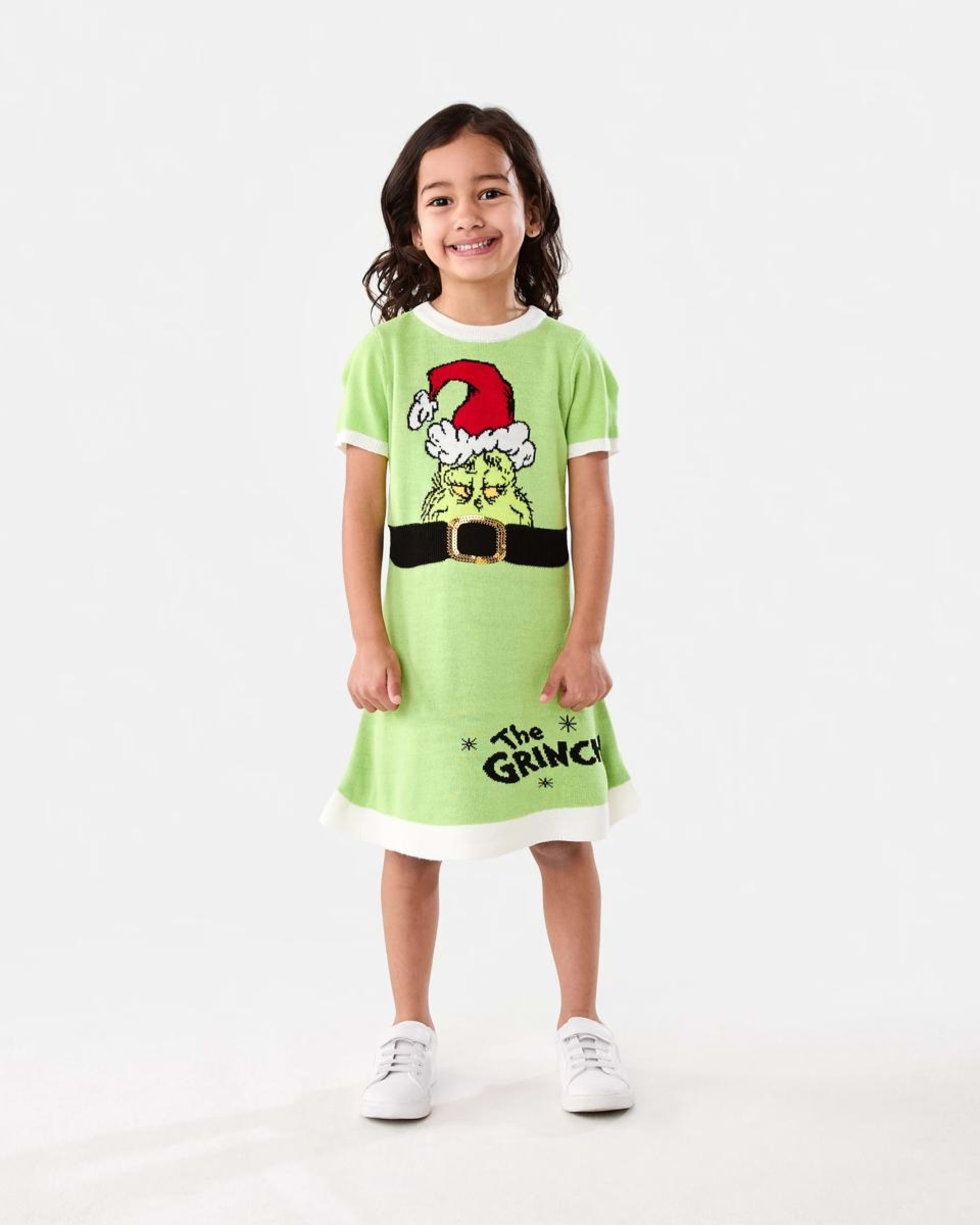 7 The Grinch License Christmas Family Matching Dress XMAS GRINCH DRESS, 7 of 9