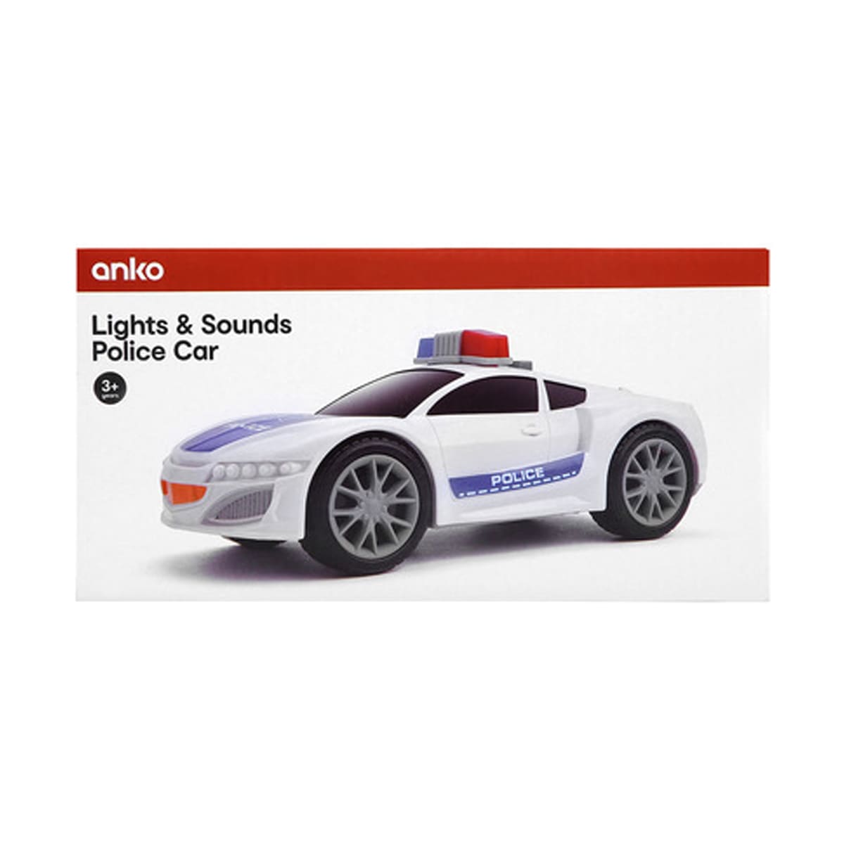 Lights and Sounds Police Car Kmart