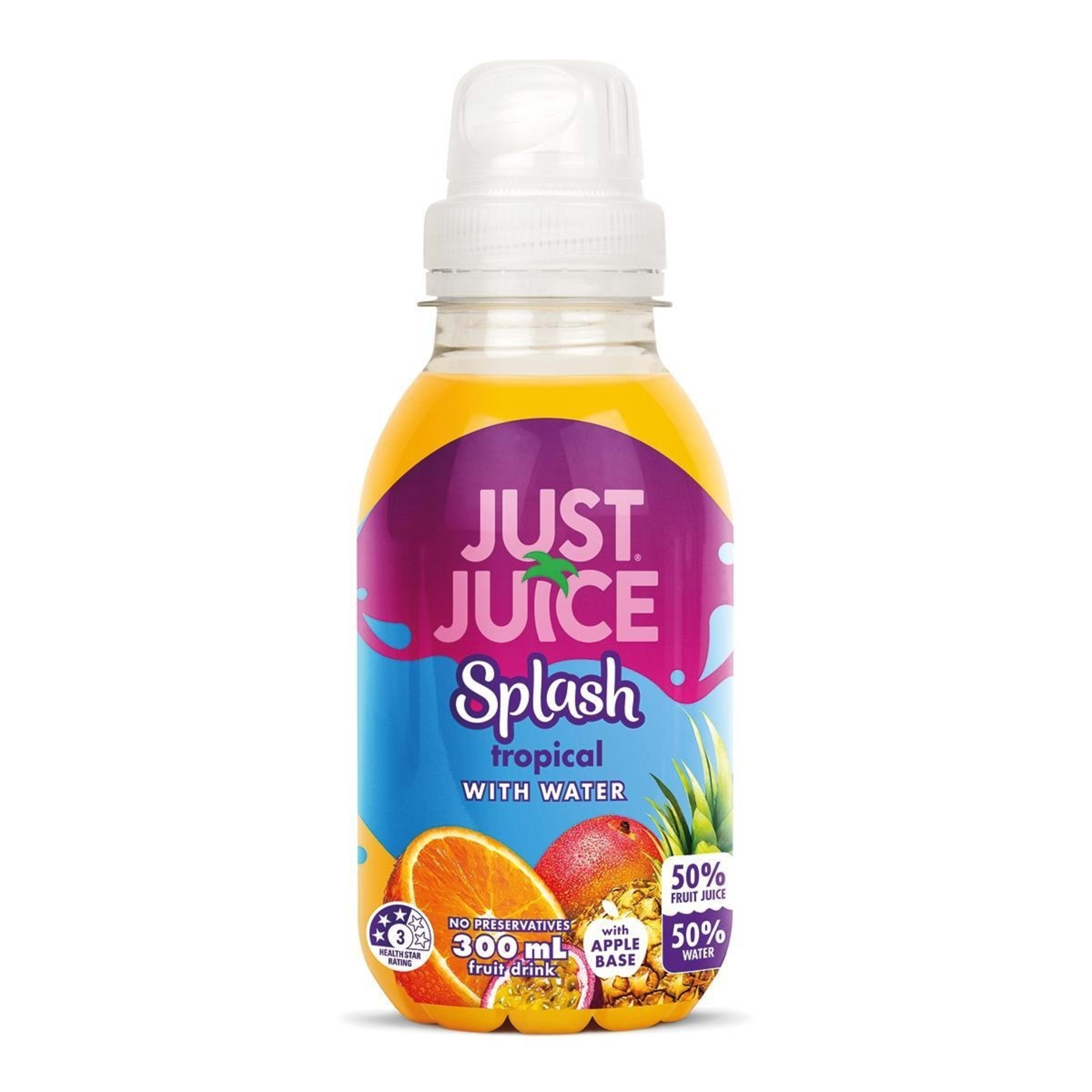 1 Just Juice Splash Tropical Fruit Drink 300ml