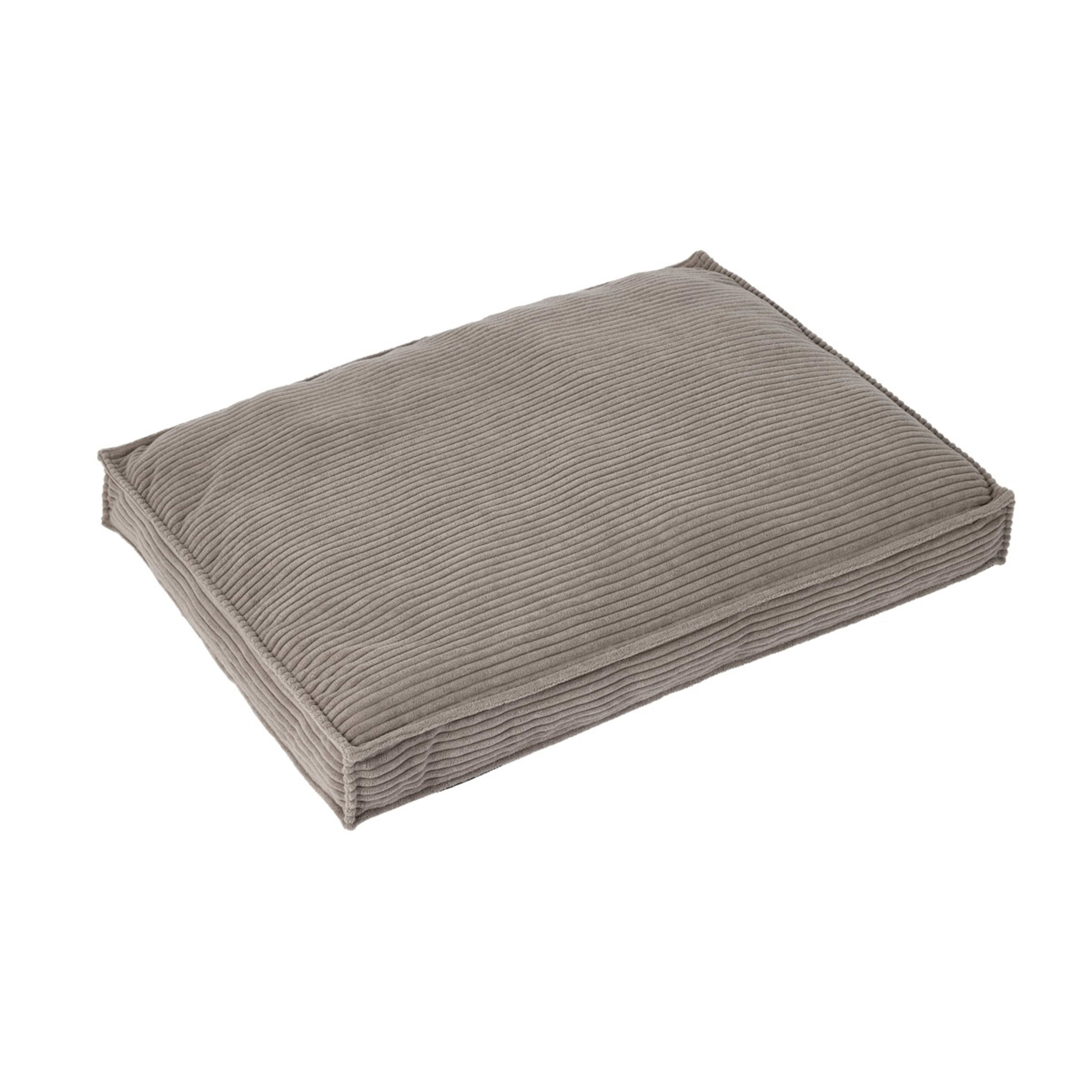 4 Pet Bed Rectangle Corduroy - Large, Brown, 4 of 7