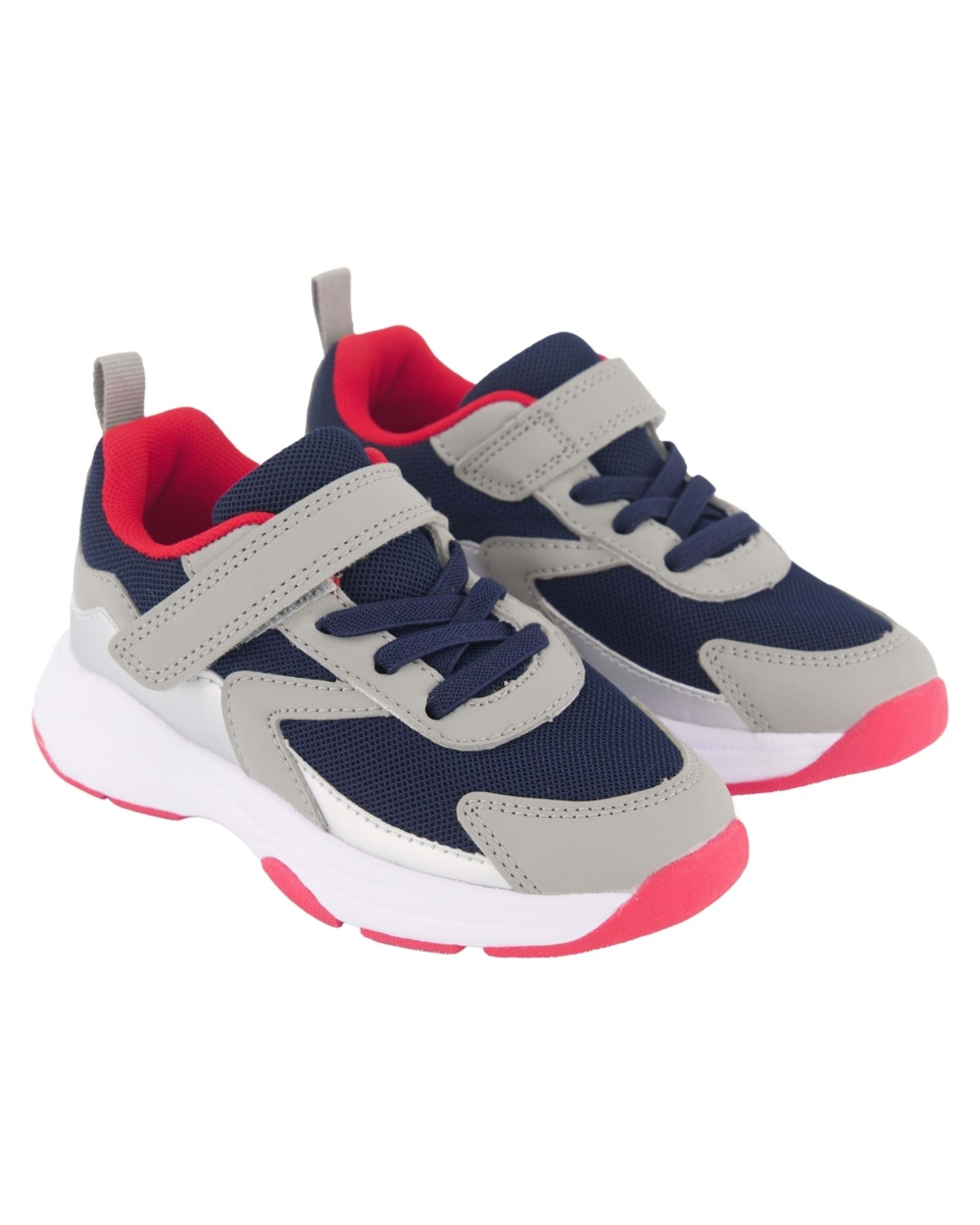 4 Junior Chunky Sneakers Dress Blue, 4 of 5