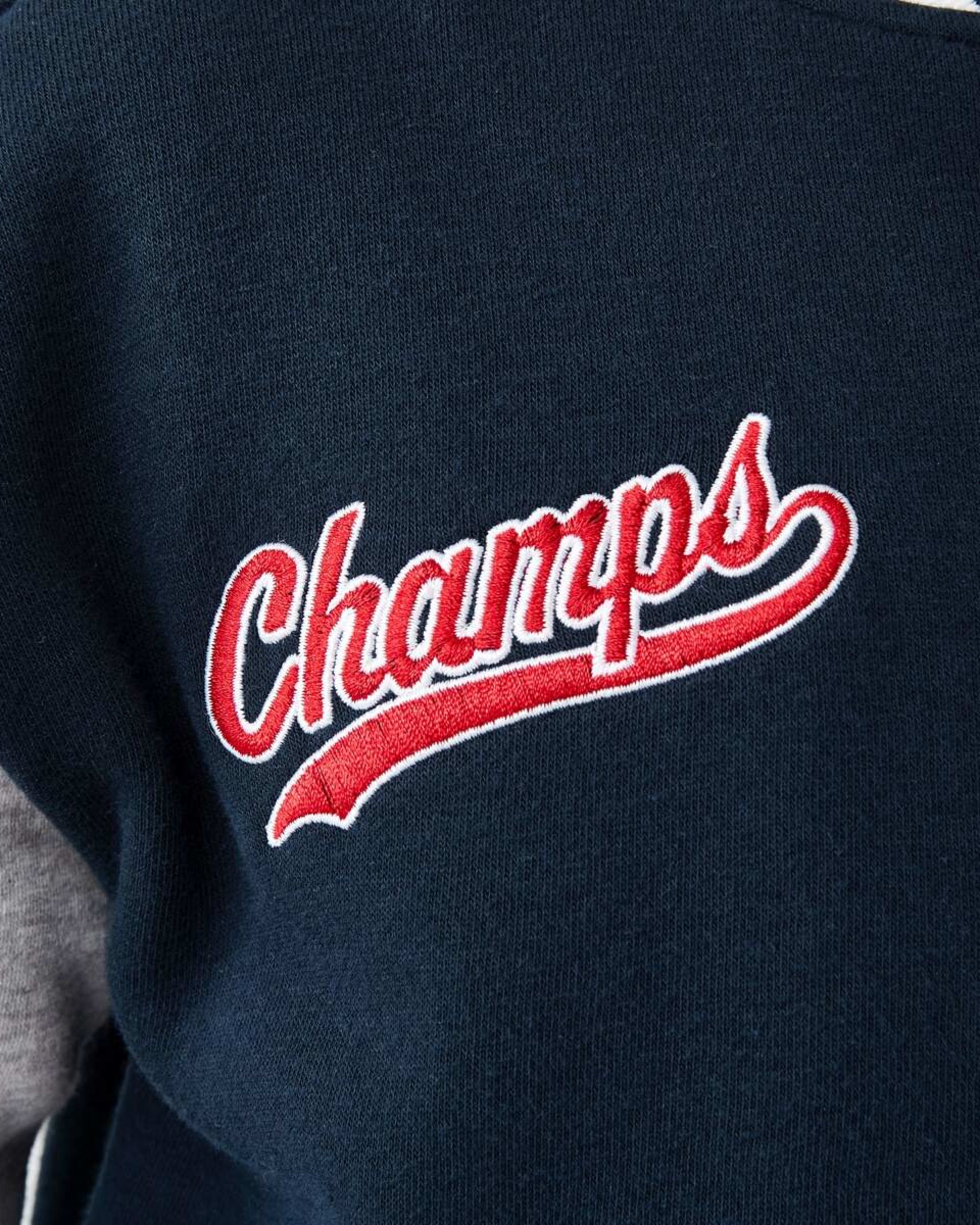 6 Fleece Bomber Jacket A Champs Navy, 6 of 9