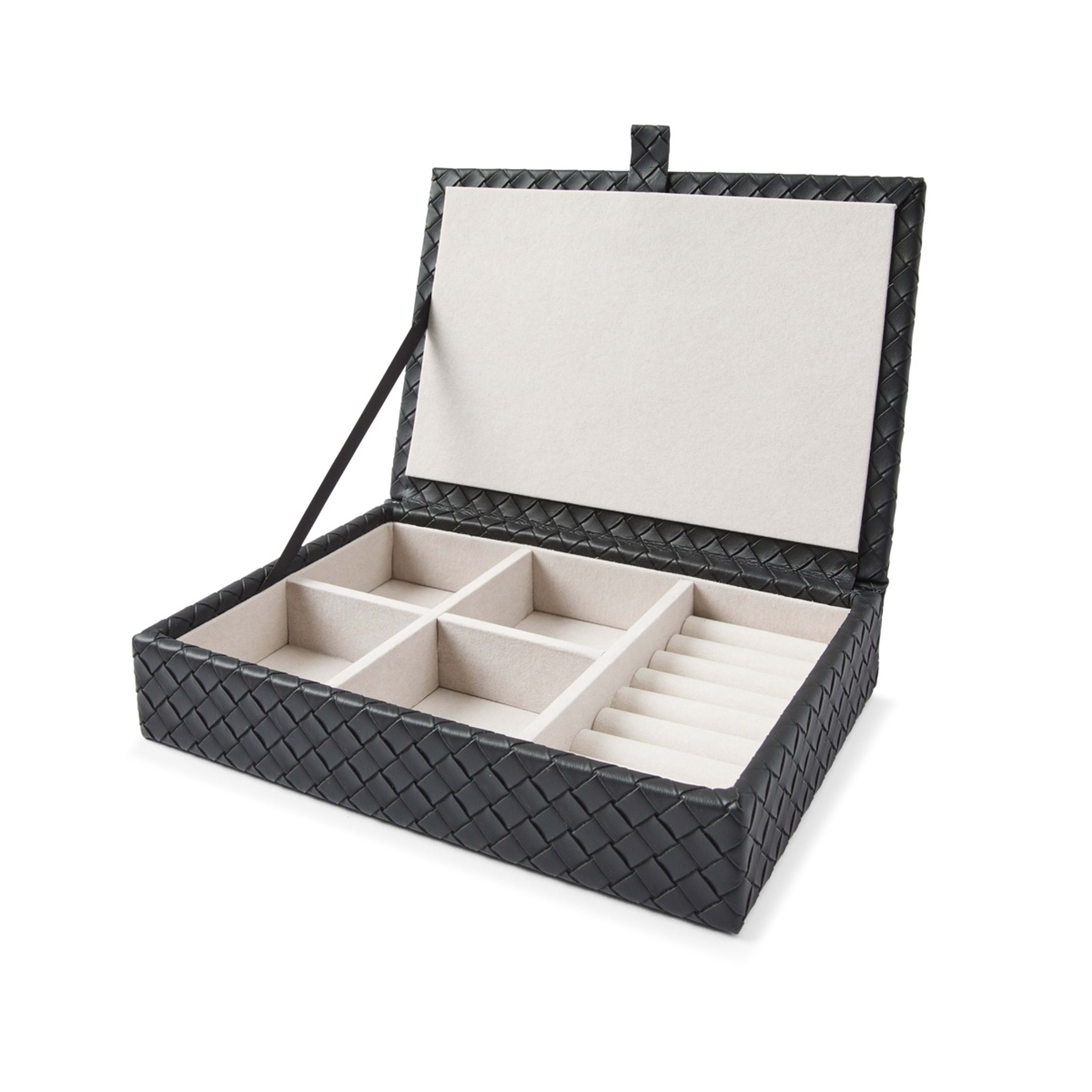 2 Weave Jewellery Storage - Black, 2 of 7