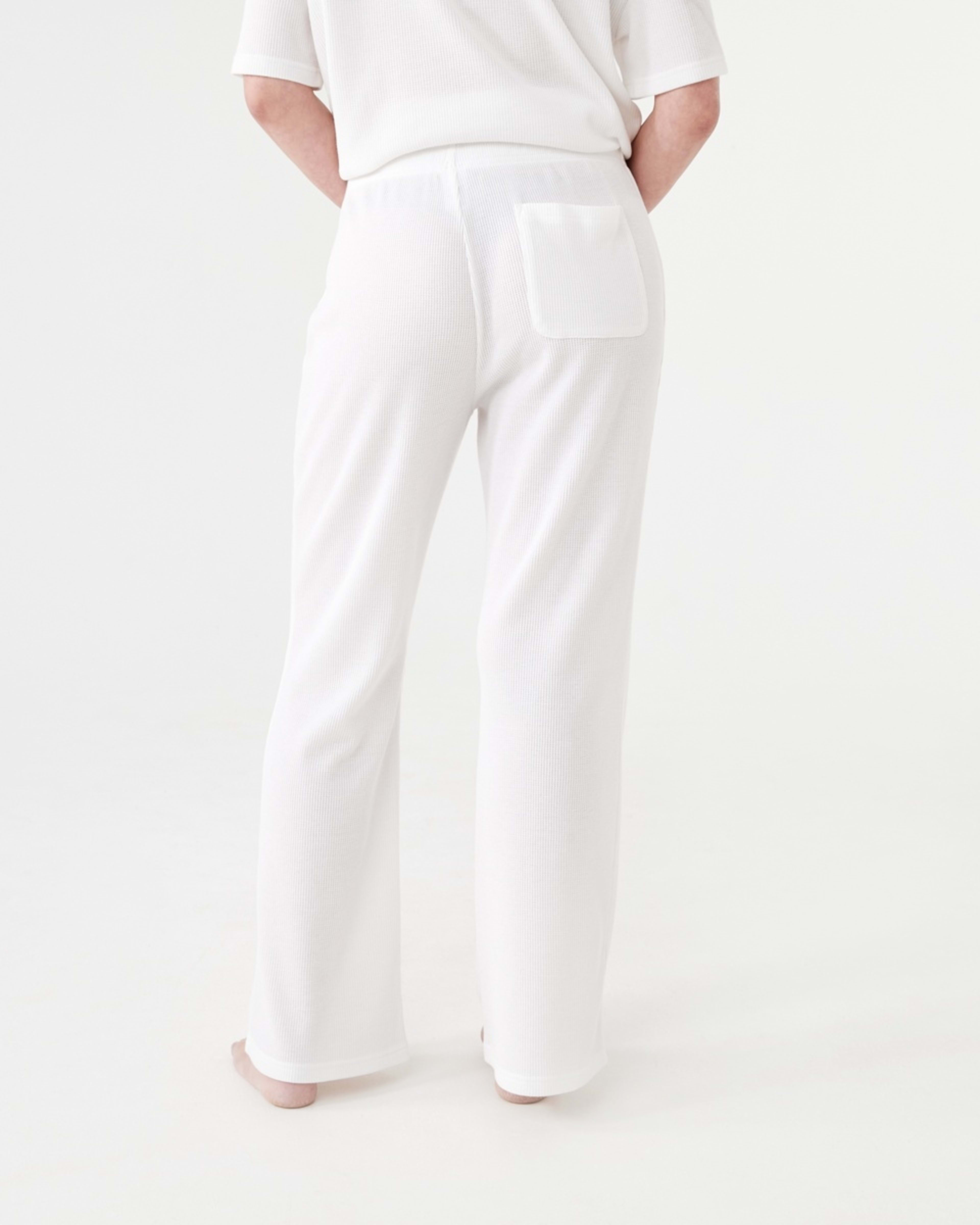 3 Waffle Pants WHISPER WHITE, 3 of 5