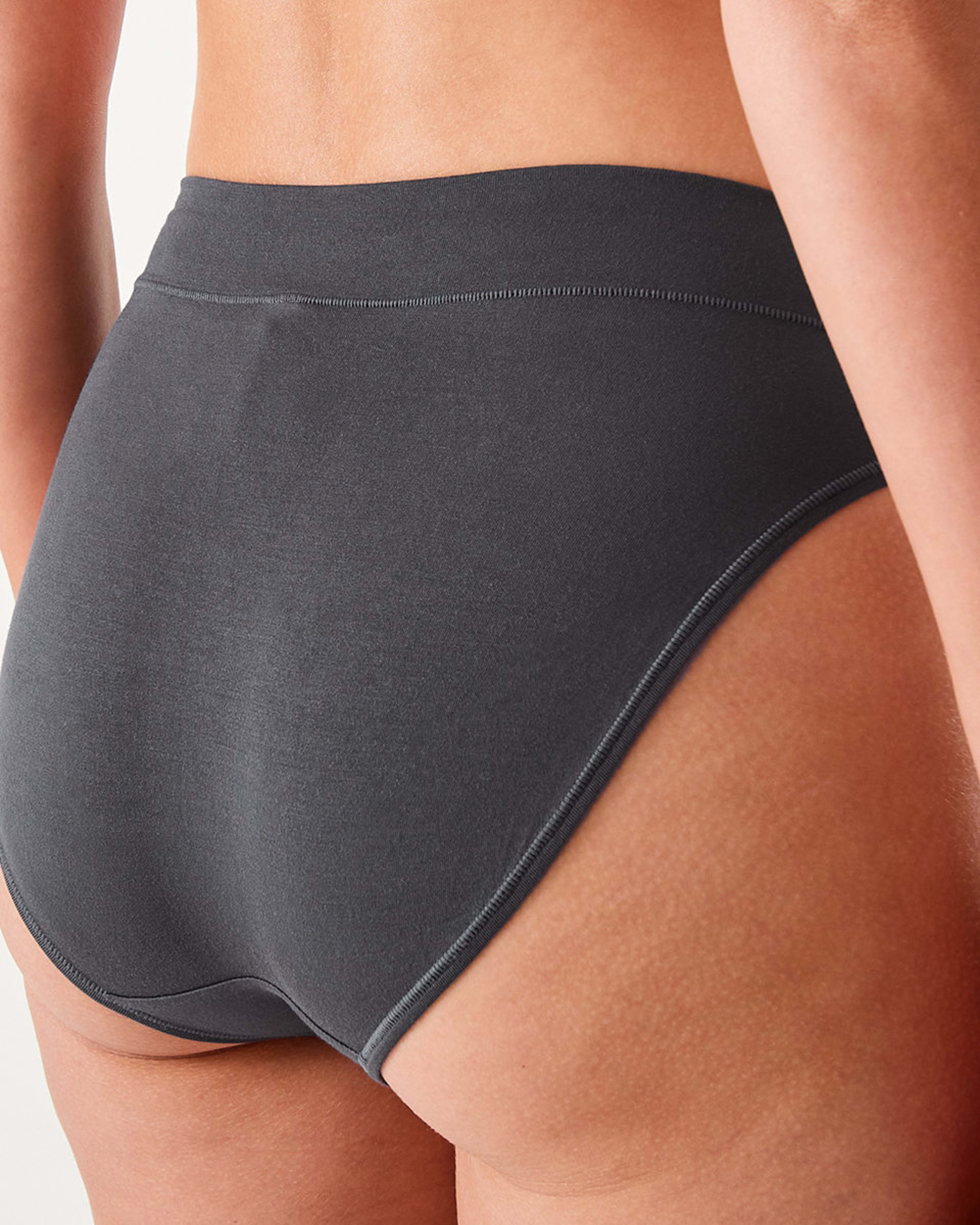 7 3 Pack Bamboo Blend Hi-Cut Briefs Sg Sm Sn, 7 of 8