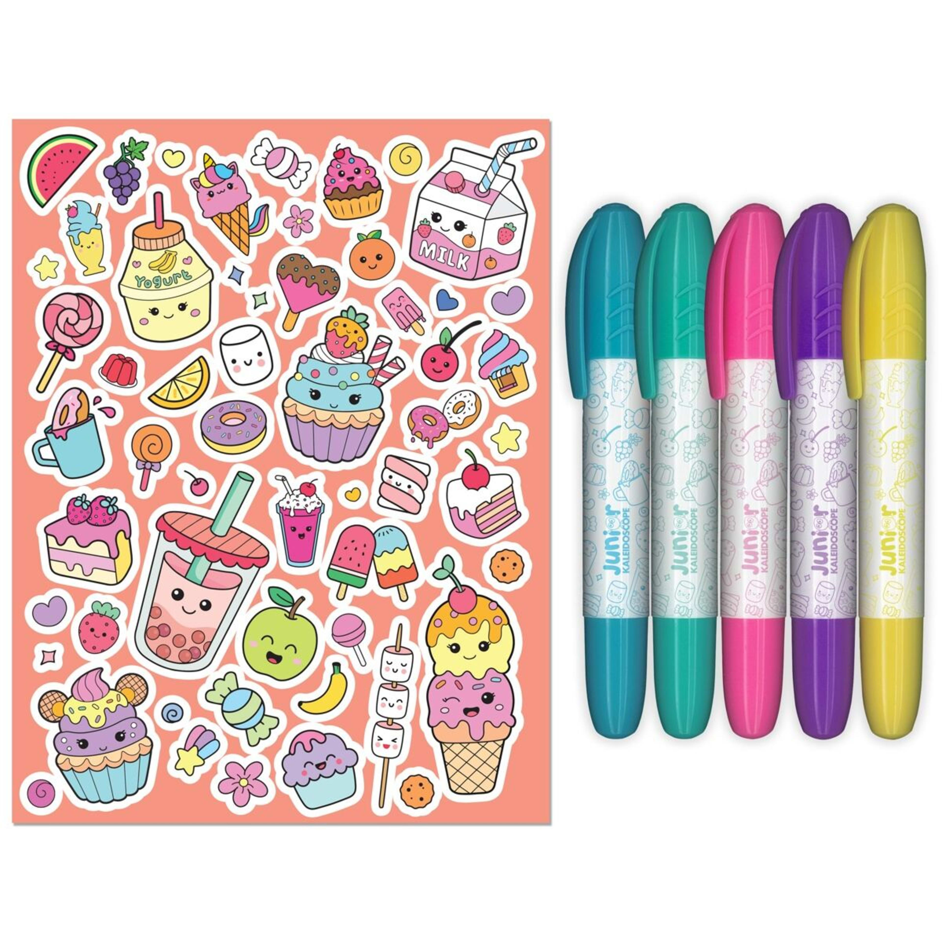 2 Junior Kaleidoscope Sweet Treats Colouring Kit - Book, 2 of 5