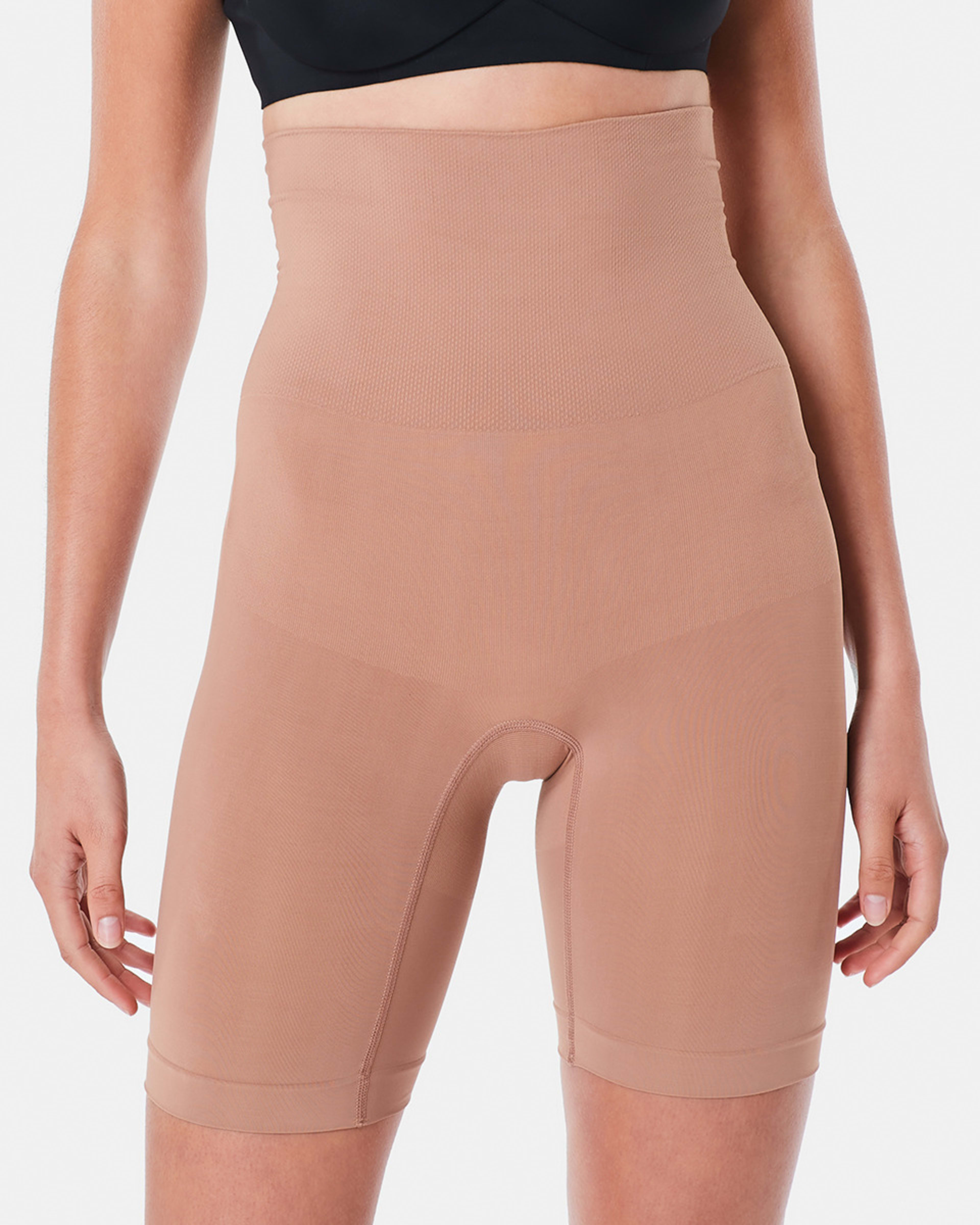 1 Firm Control Seamfree Shaping Shorts BEIGE TAN, 1 of 4