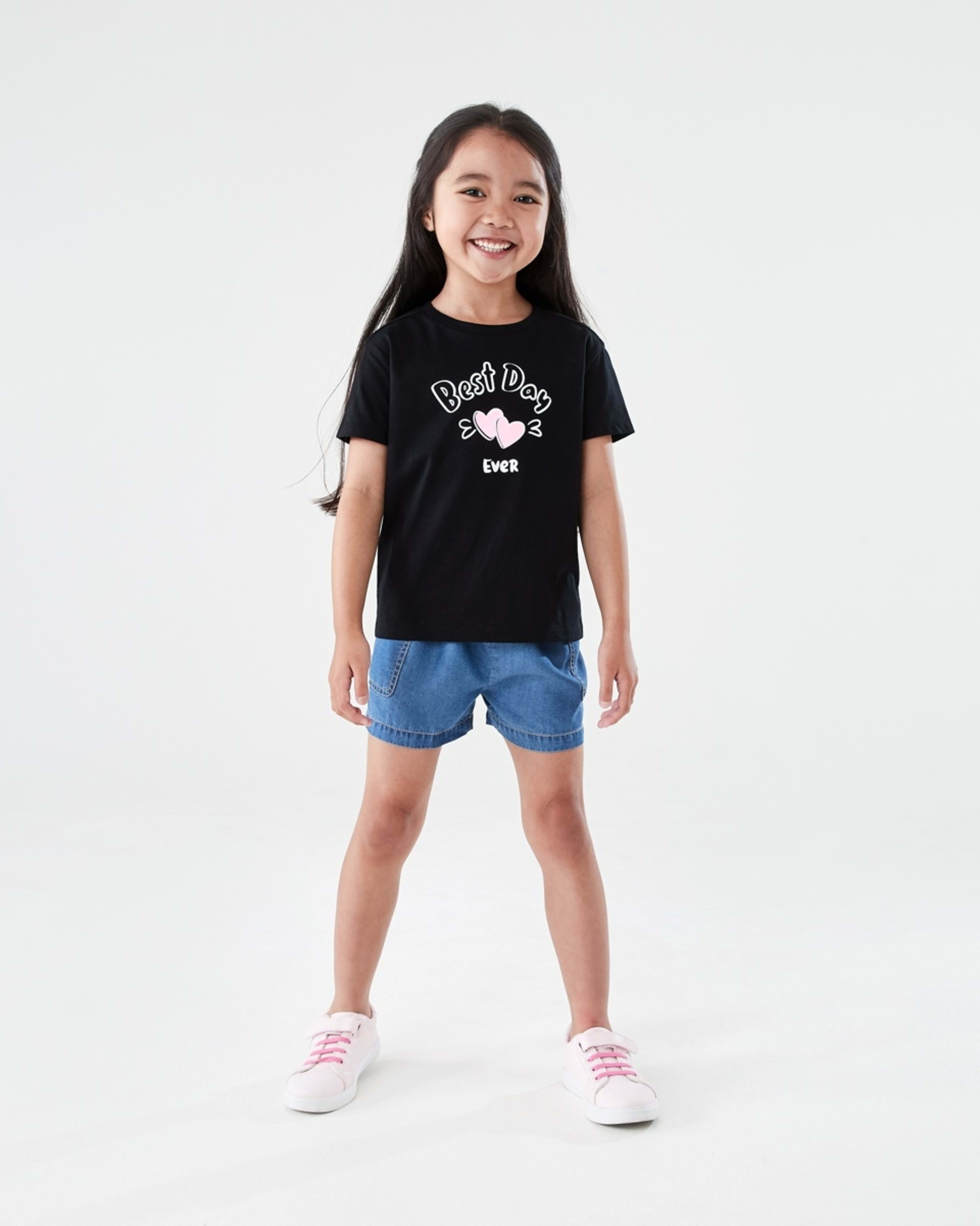 5 Printed T-shirt BEST DAY EVER BLACK, 5 of 6