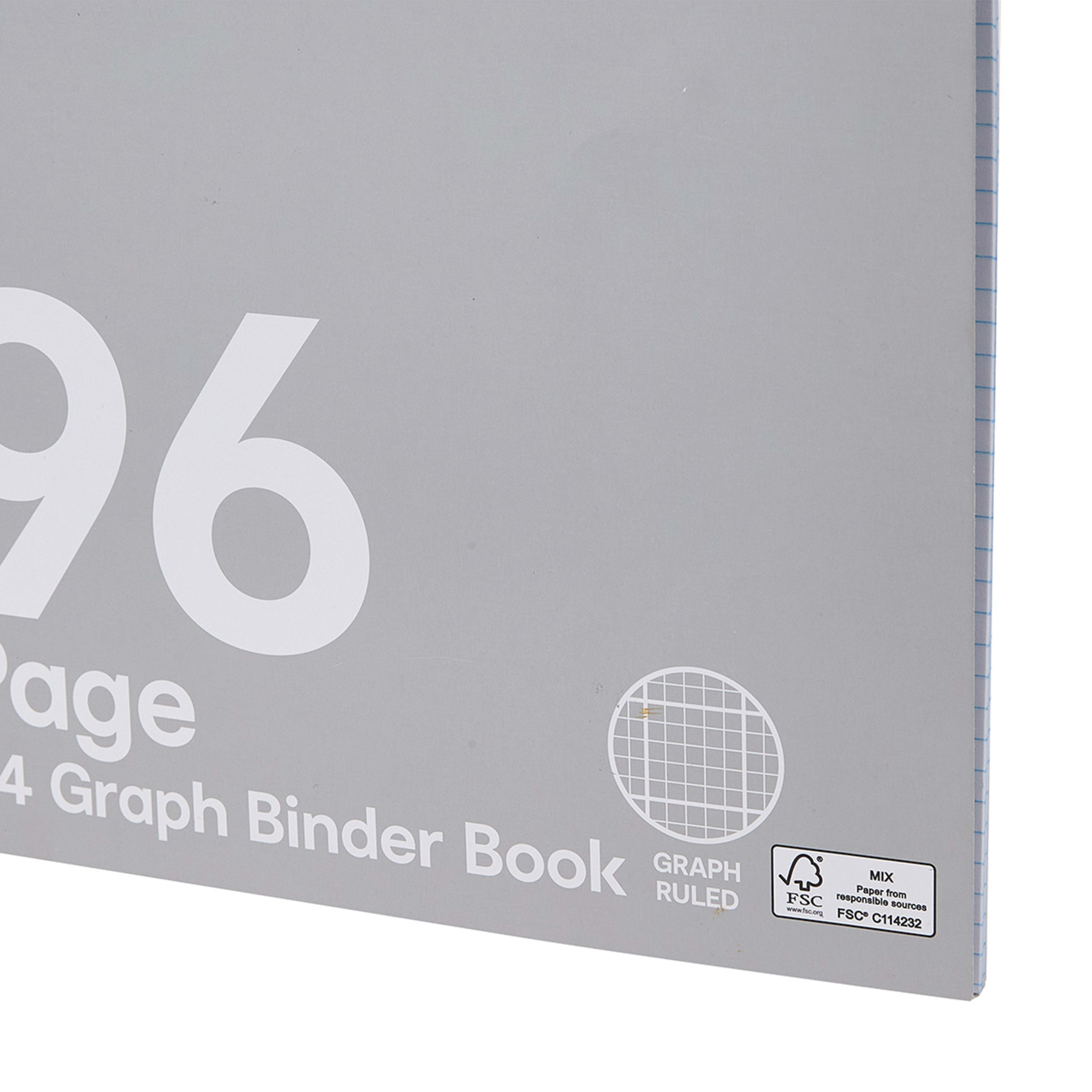 Graph Binder Book A4, 96 Pages Kmart