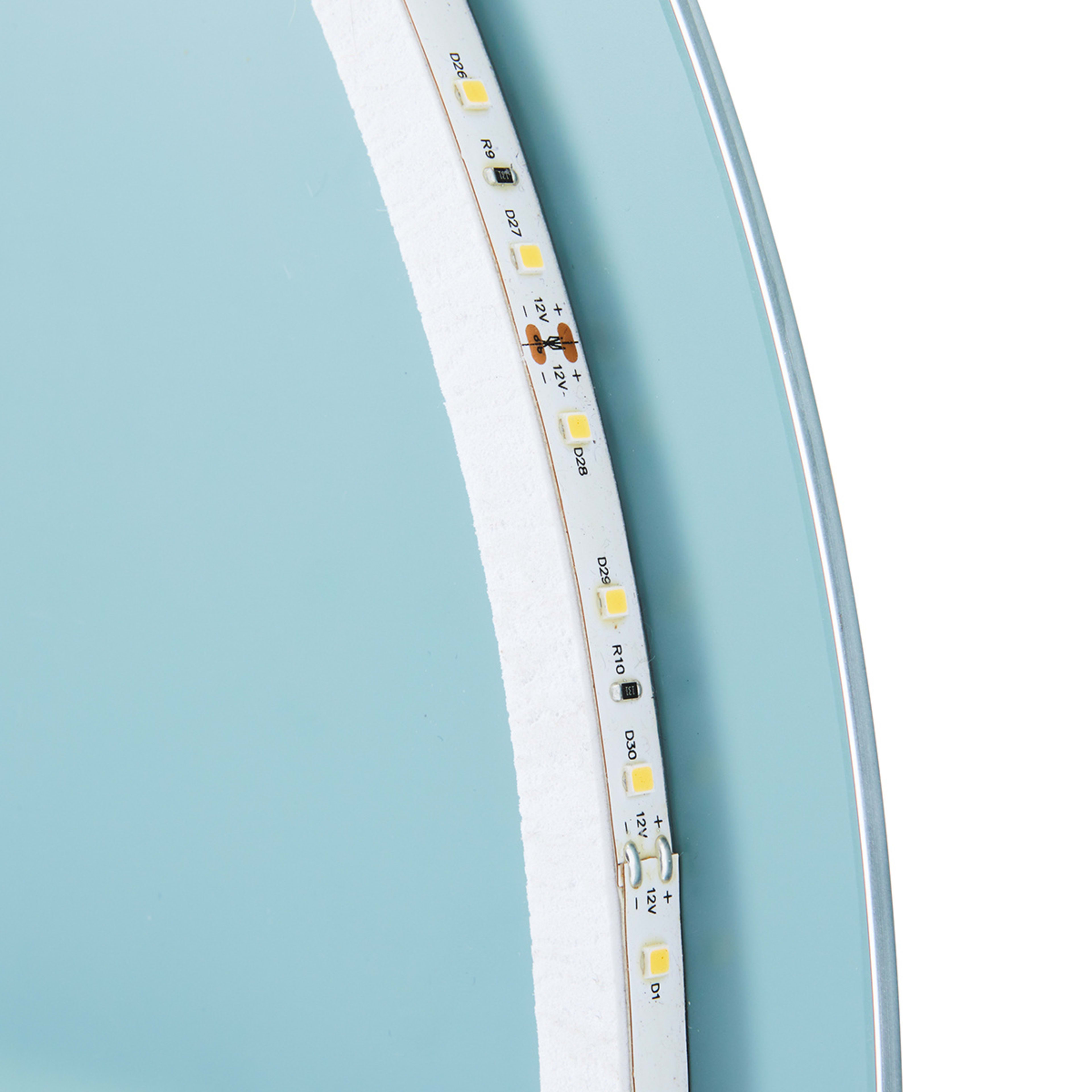8 Oval Light Up Mirror, 8 of 9
