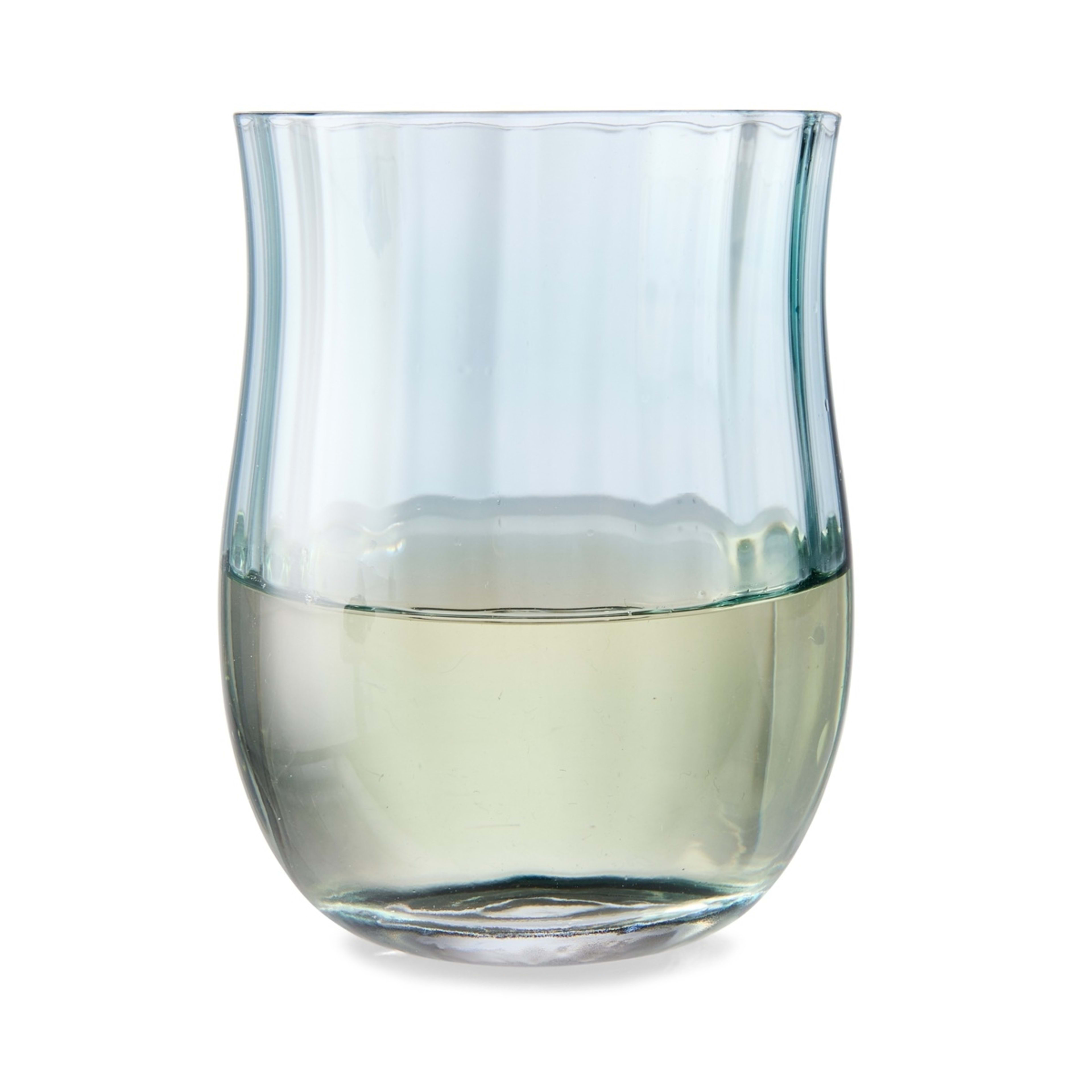 3 6 Green Tulip Stemless Glasses, 3 of 7