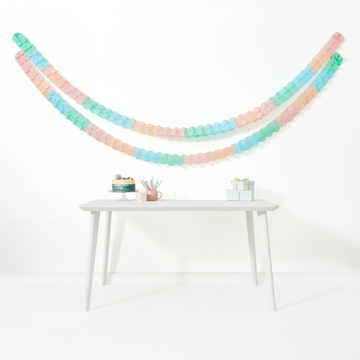 2 Piece Pastel Garlands Kmart