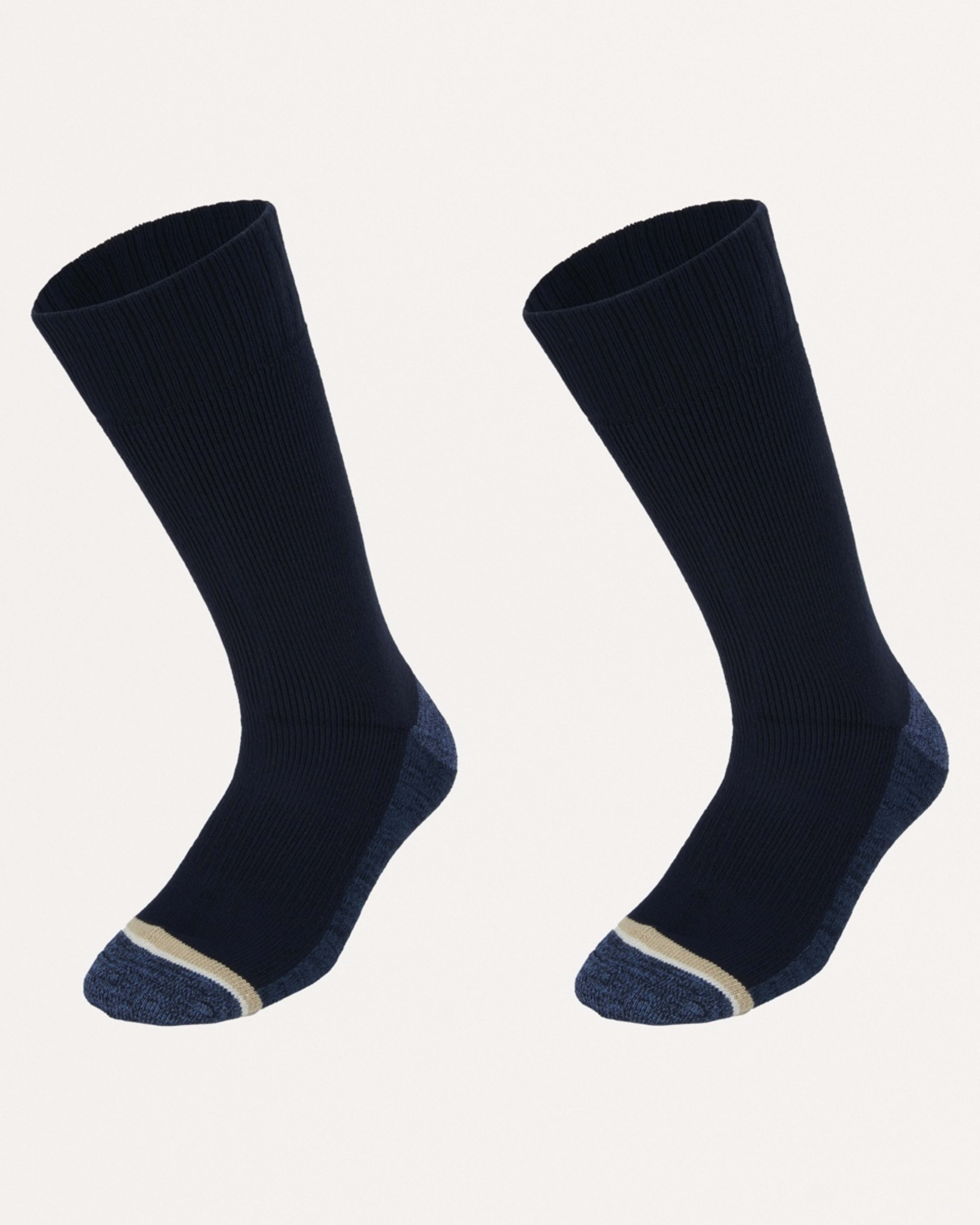 1 2 Pack Bamboo Crew Socks NAVY BAMBOO CREW, 1 of 3