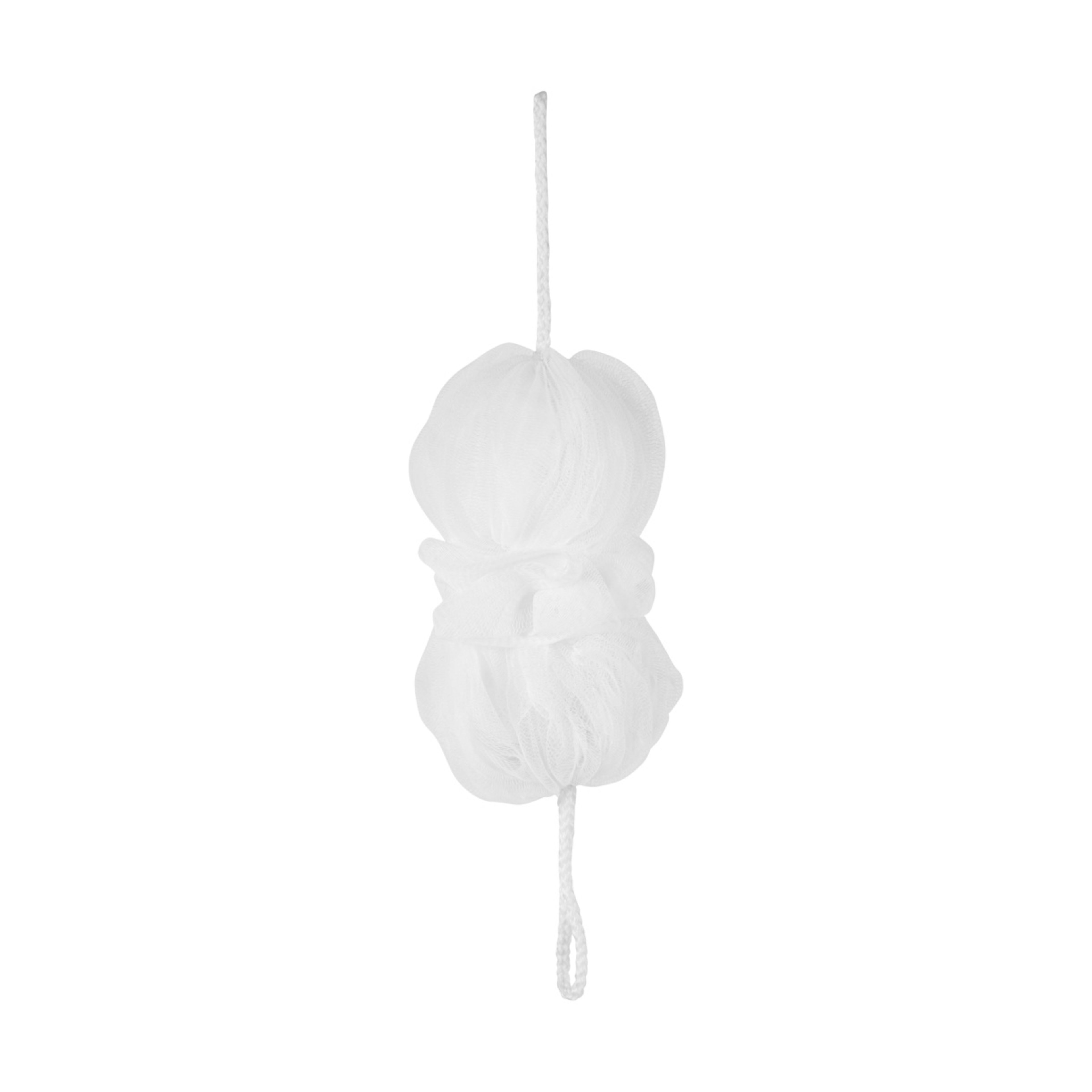 1 OXX Bodycare Large Bath Puff - White
