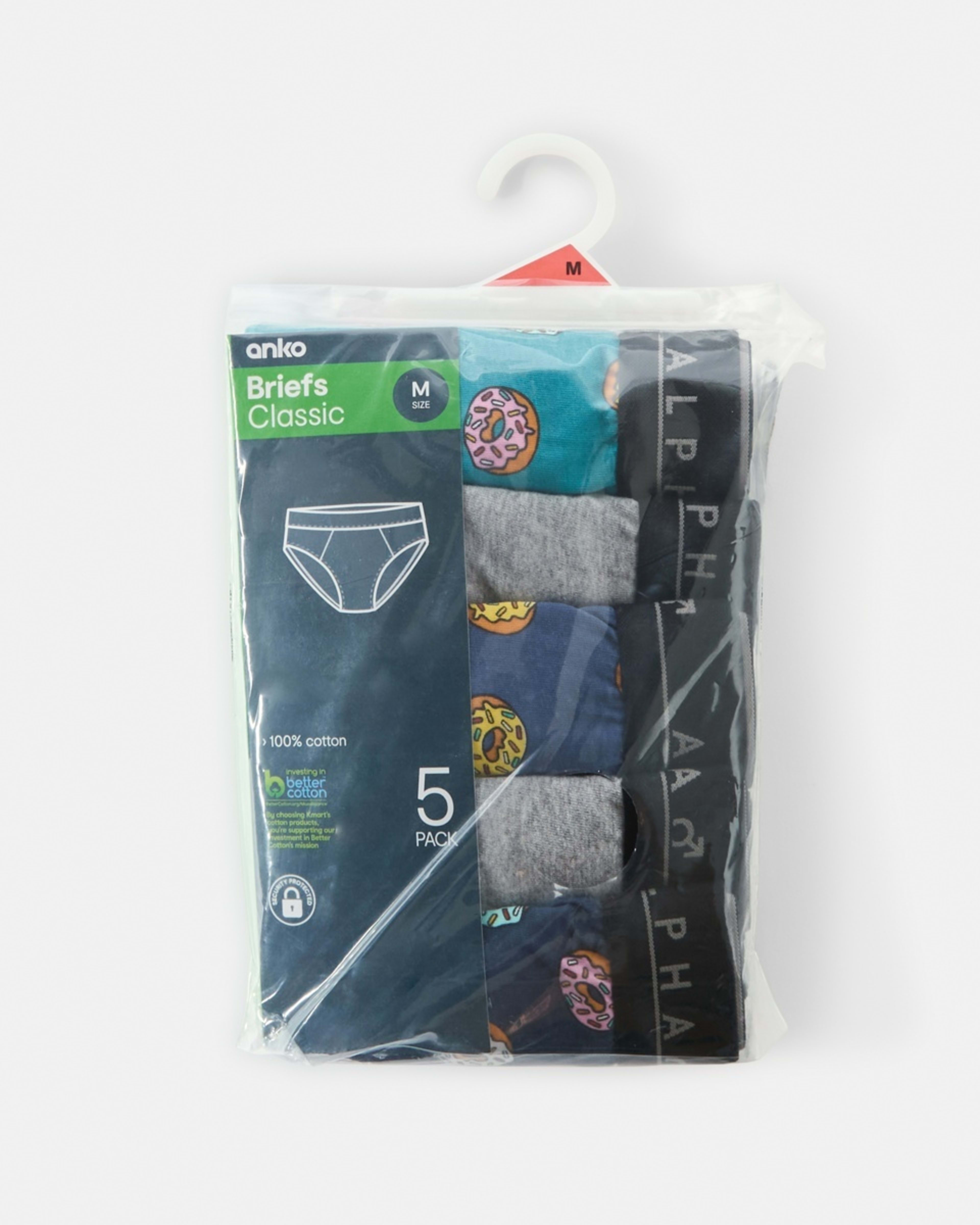 10 5 Pack Printed Briefs Donuts, 10 of 10