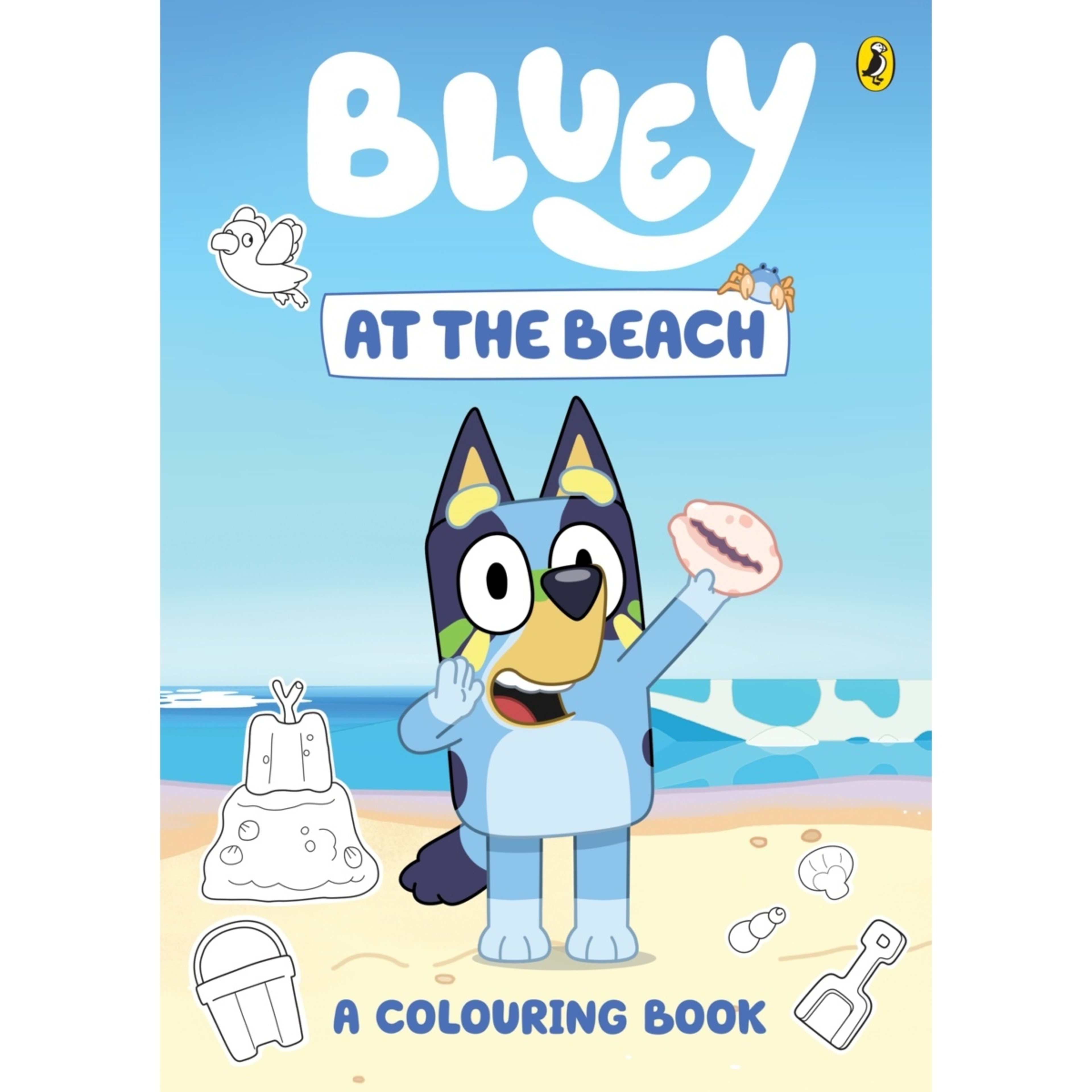 1 Bluey: At the Beach A Colouring Book