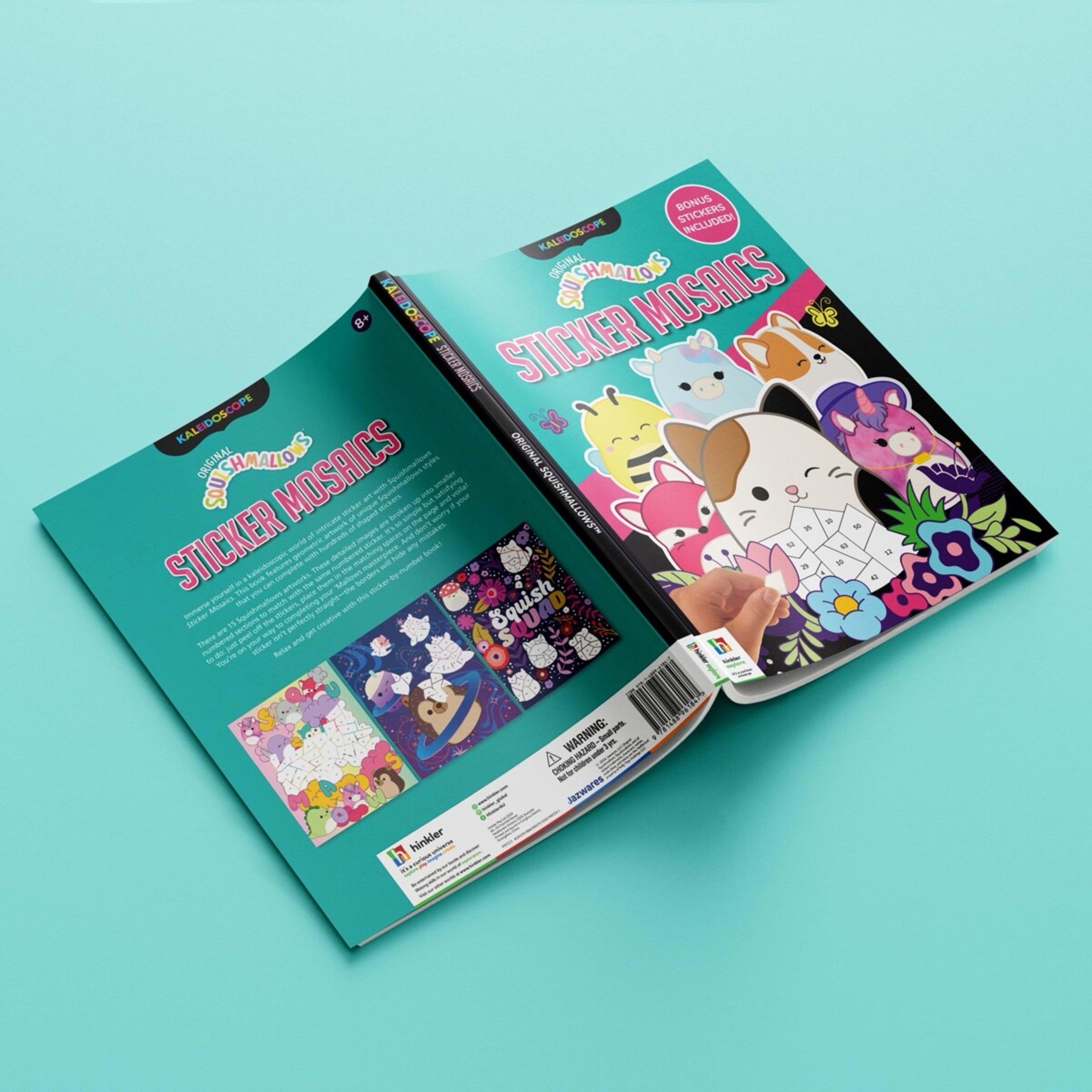 6 Kaleidoscope Original Squishmallows Sticker Mosaics - Book, 6 of 7
