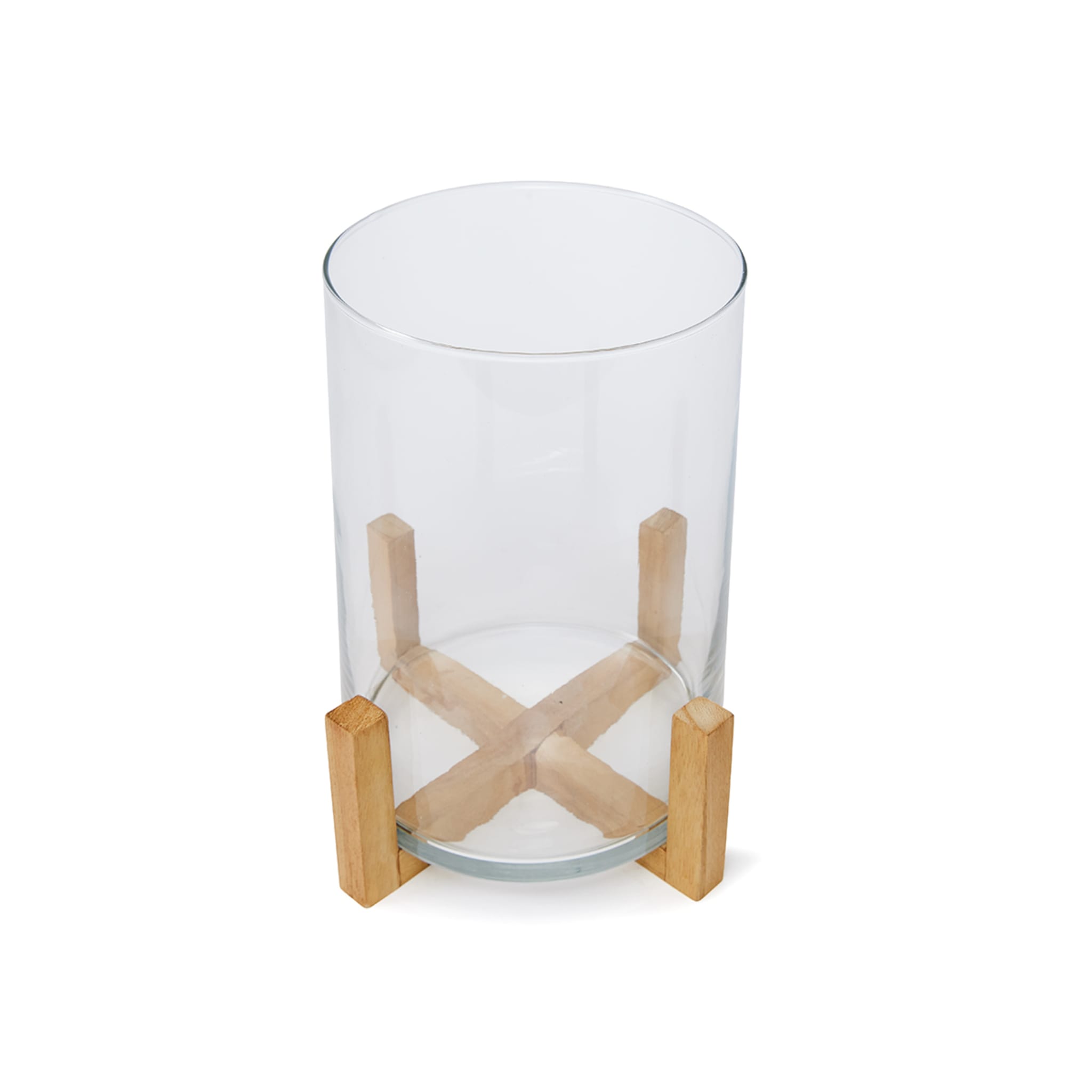Glass Pillar Holder on Stand Kmart