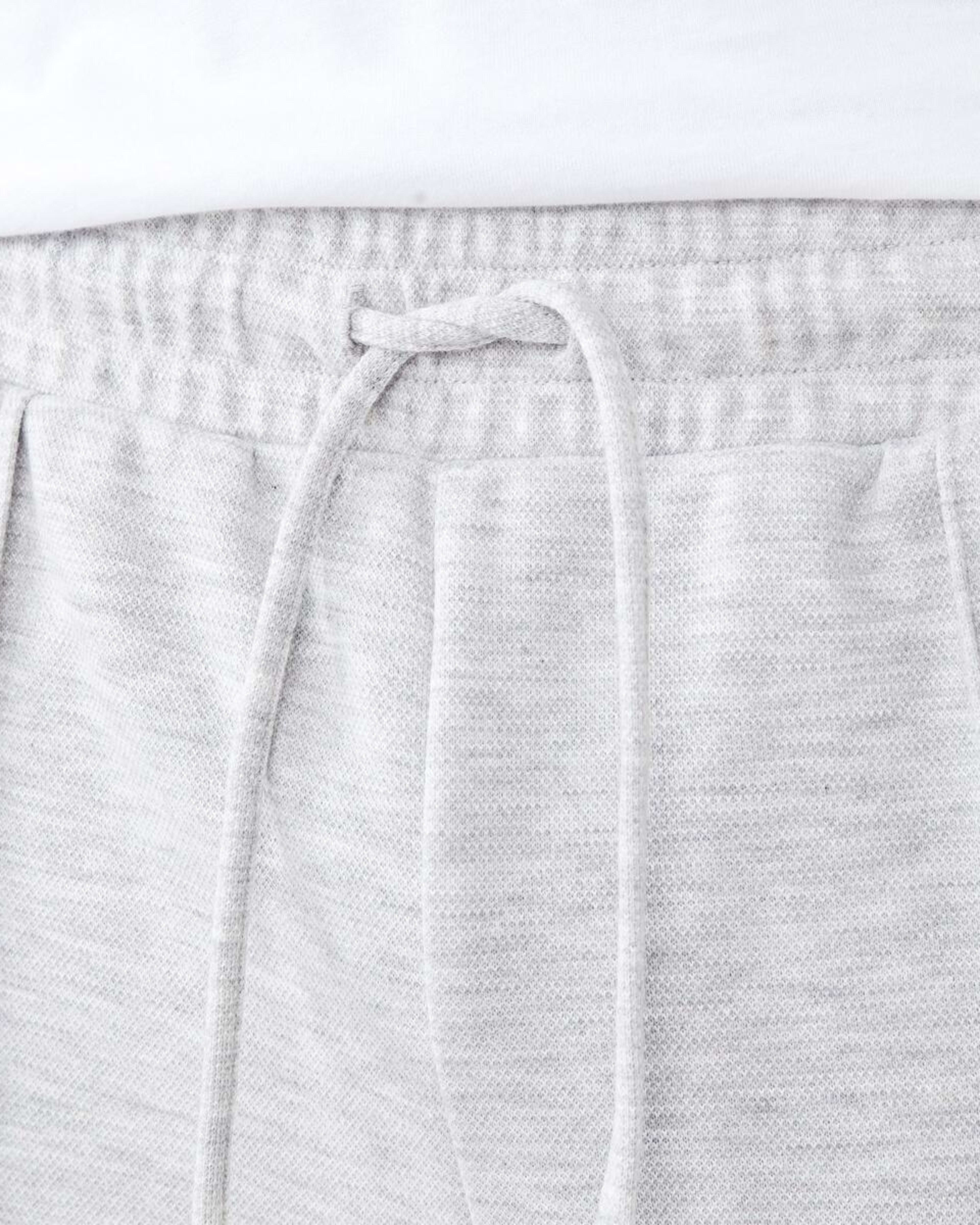 4 Pique Texture Trackpants Ice Marle, 4 of 5
