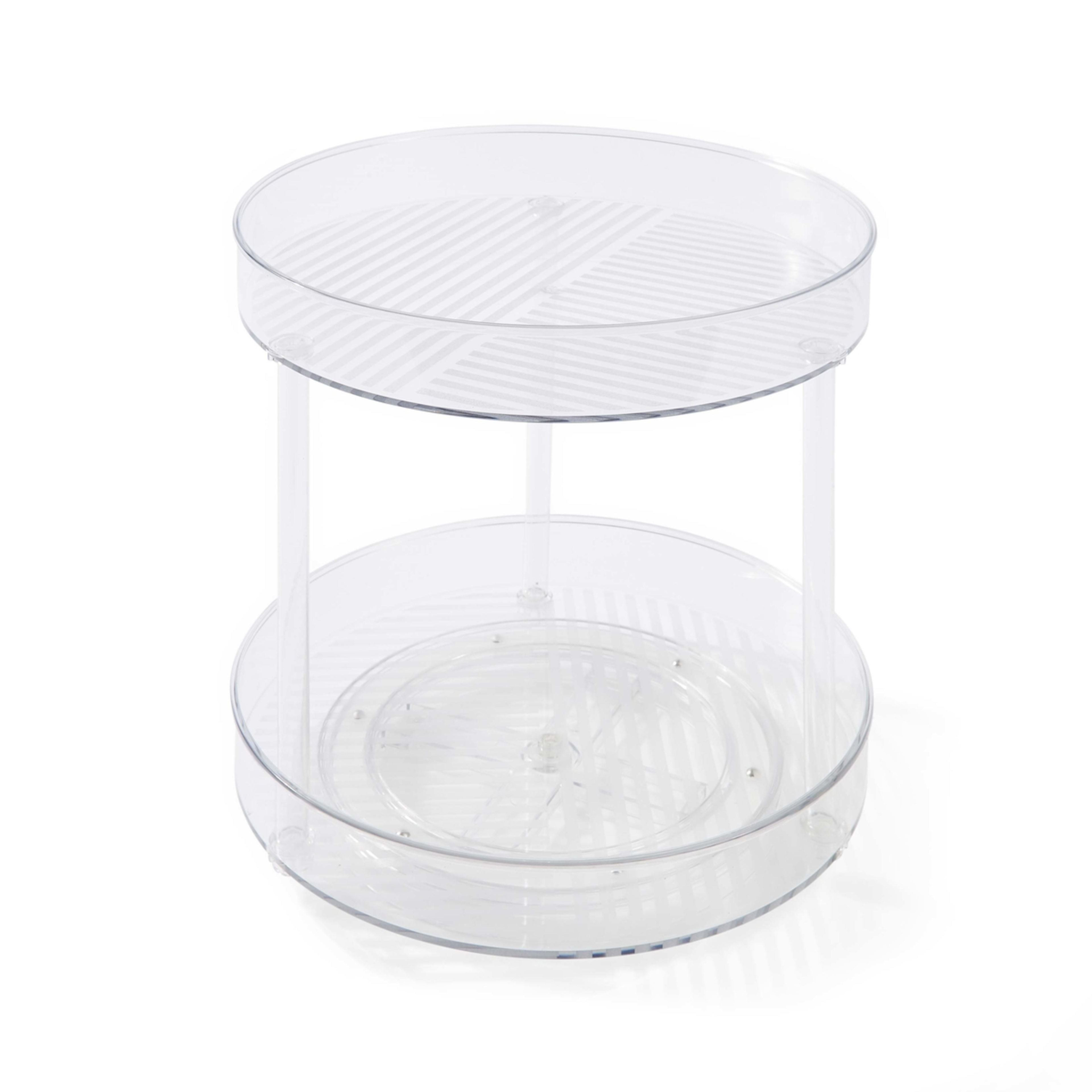 4 Clear 2 Tier Turntable, 4 of 9
