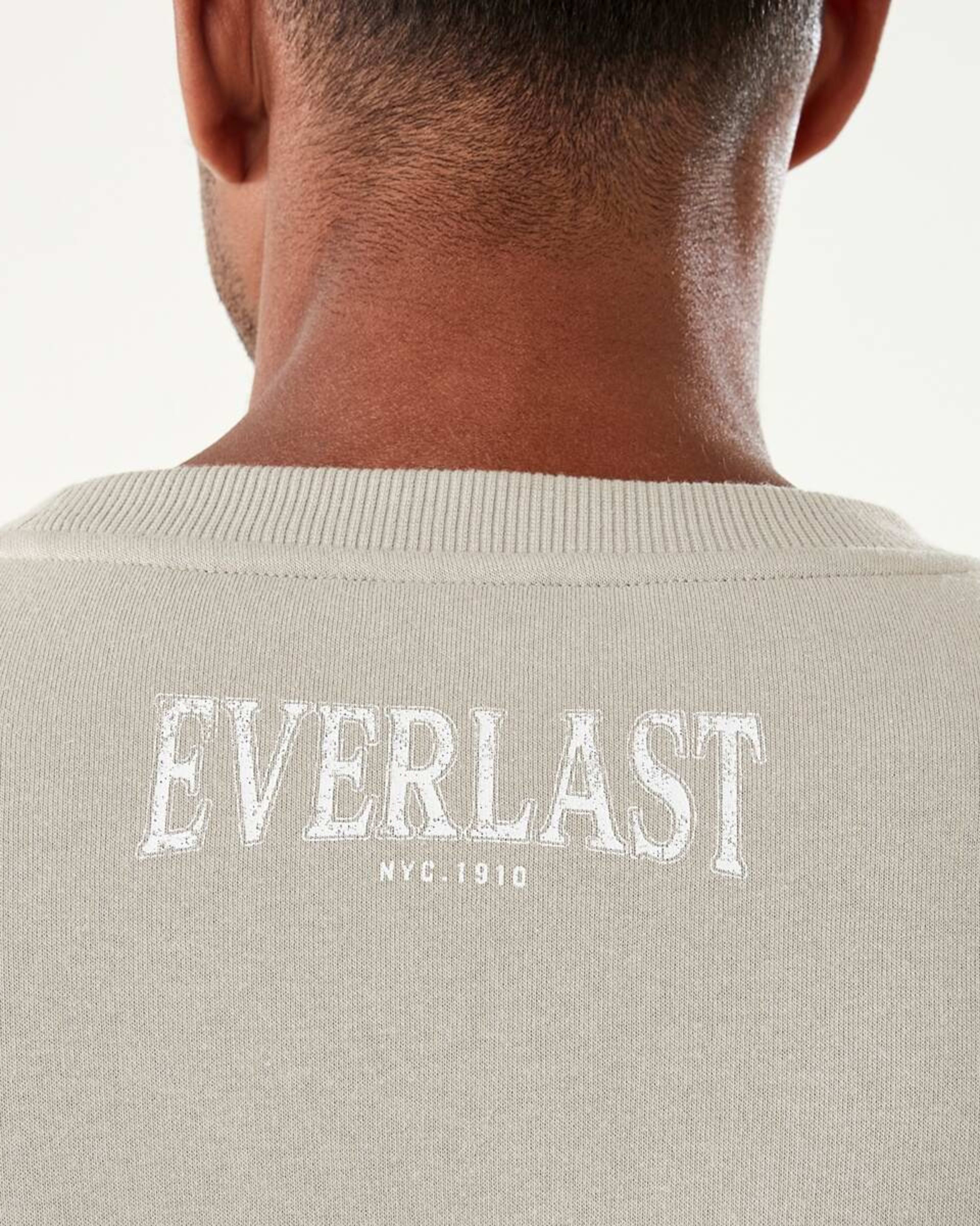 7 Everlast Mens Oversized Sweatshirt Bone, 7 of 8