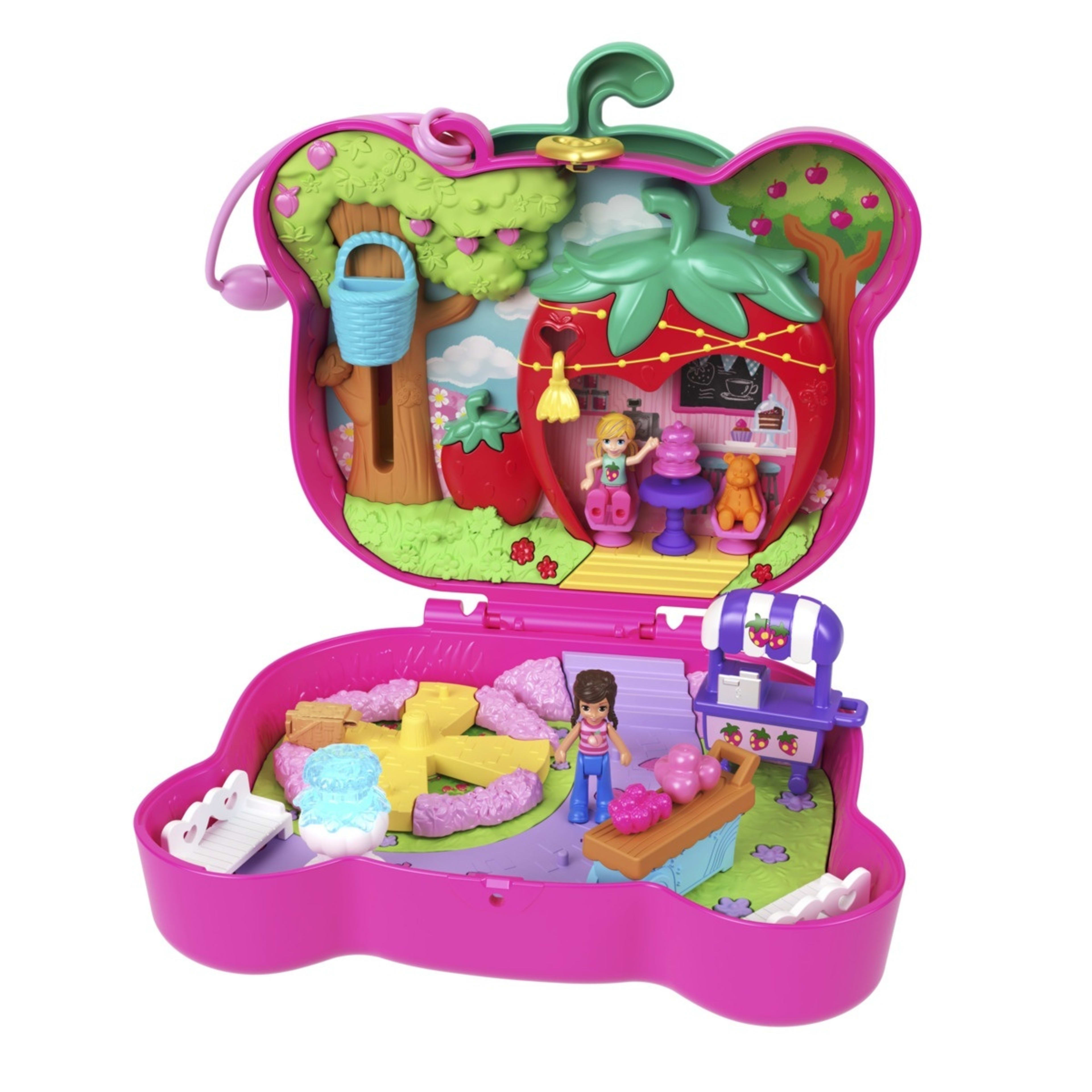 6 Polly Pocket Pocket World Compact Playset - Assorted, 6 of 7