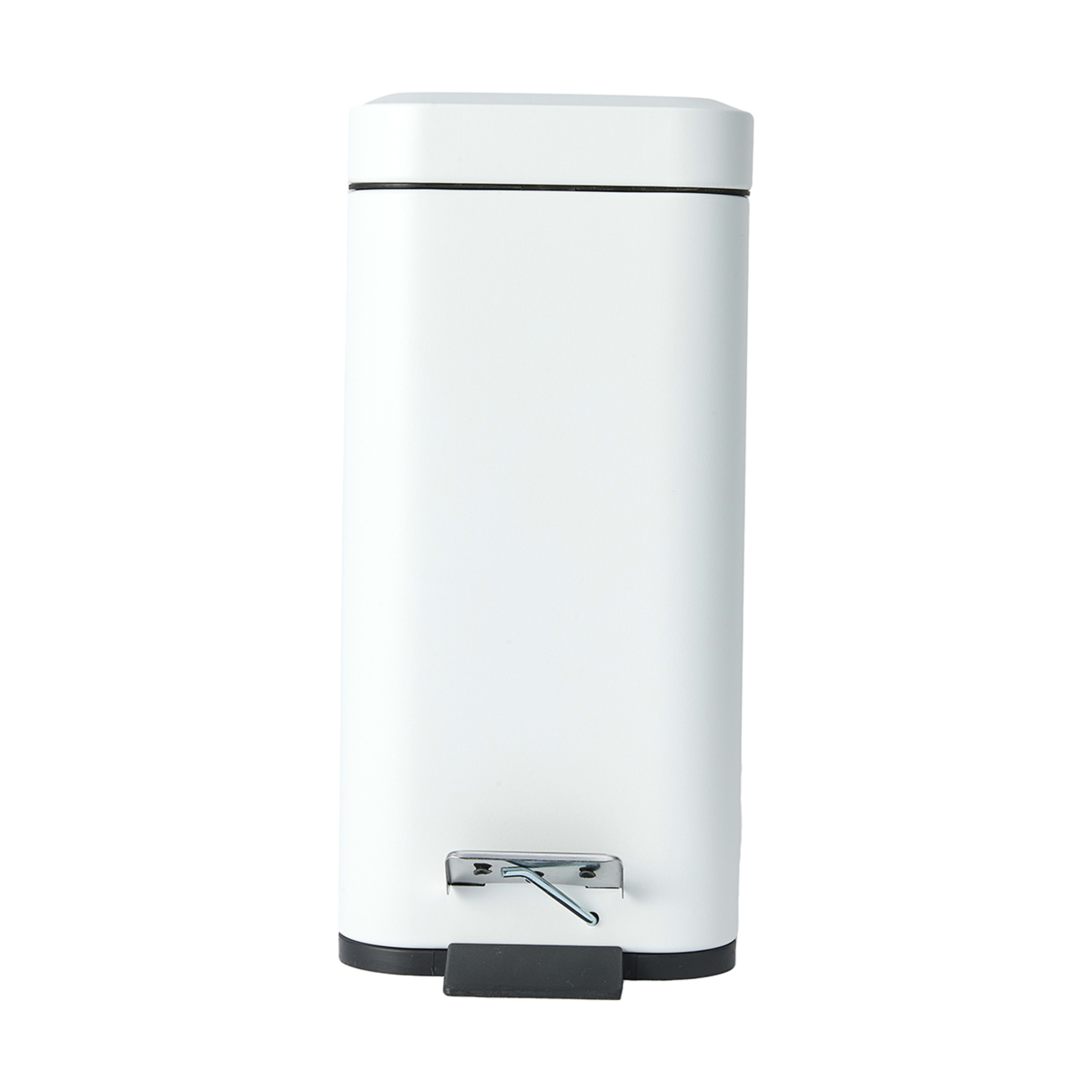 2 5L Slim Line Bin - White, 2 of 7