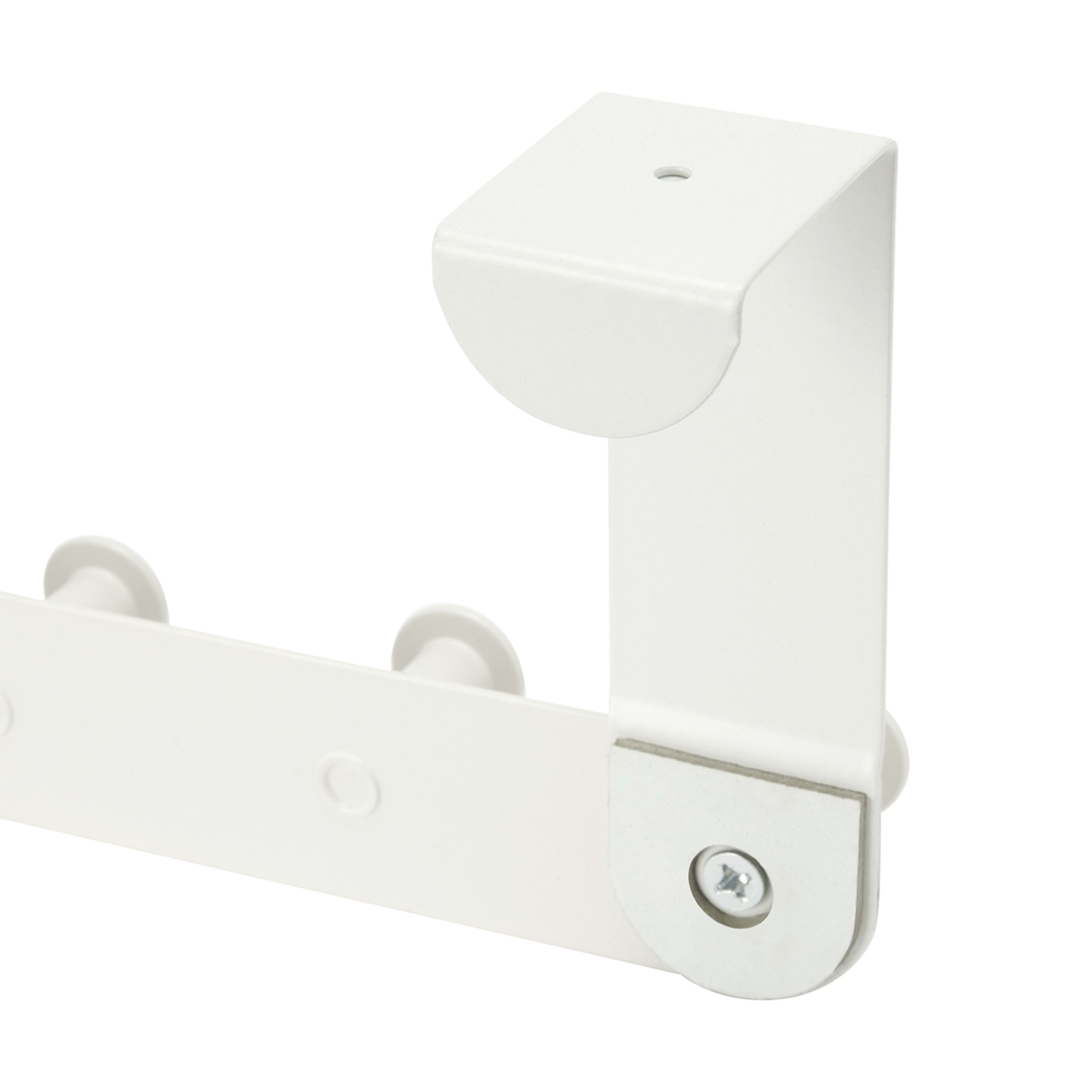 8 Over the Door Hooks - White, 8 of 9