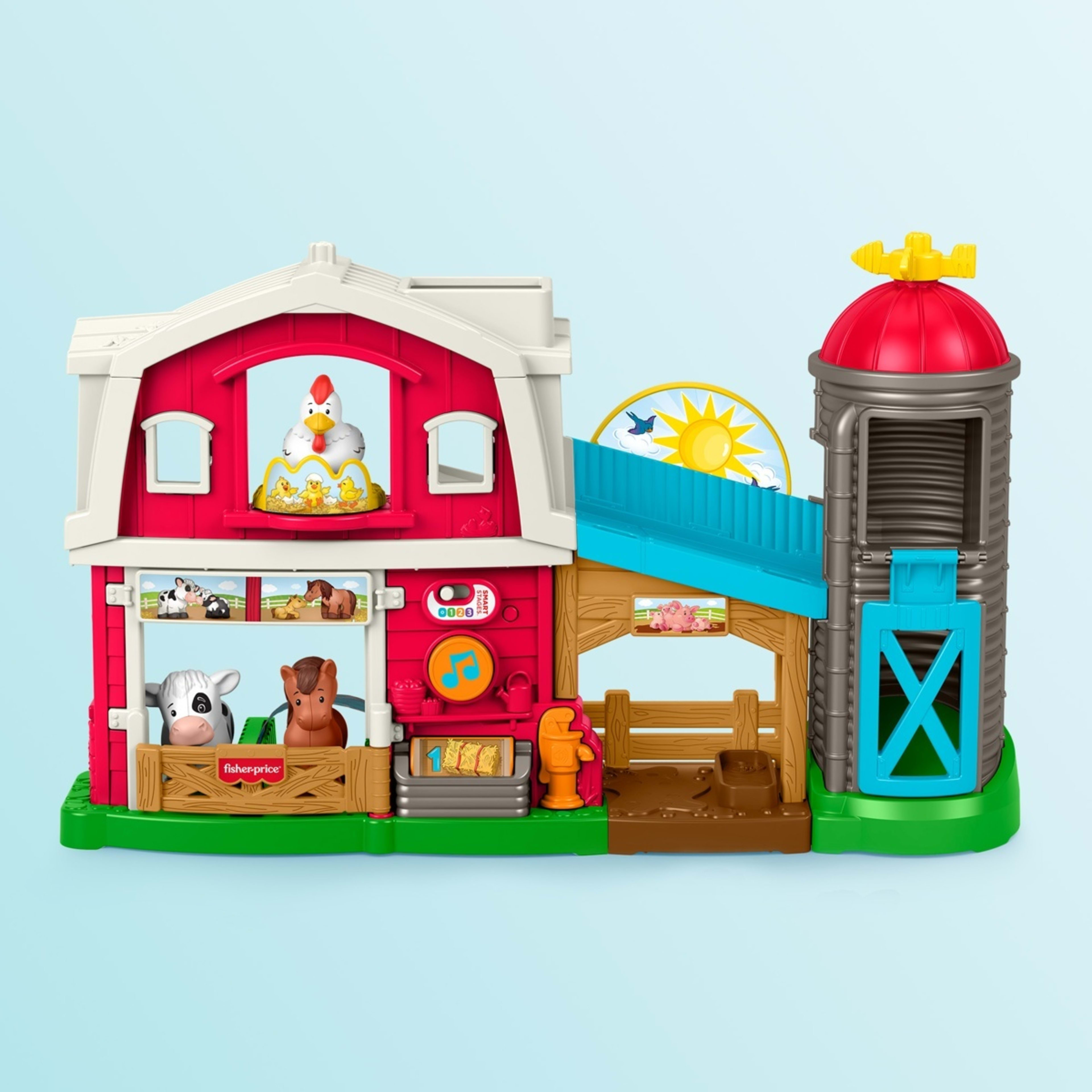 4 Fisher-Price Little People Caring Fun Animal Farm Playset, 4 of 6