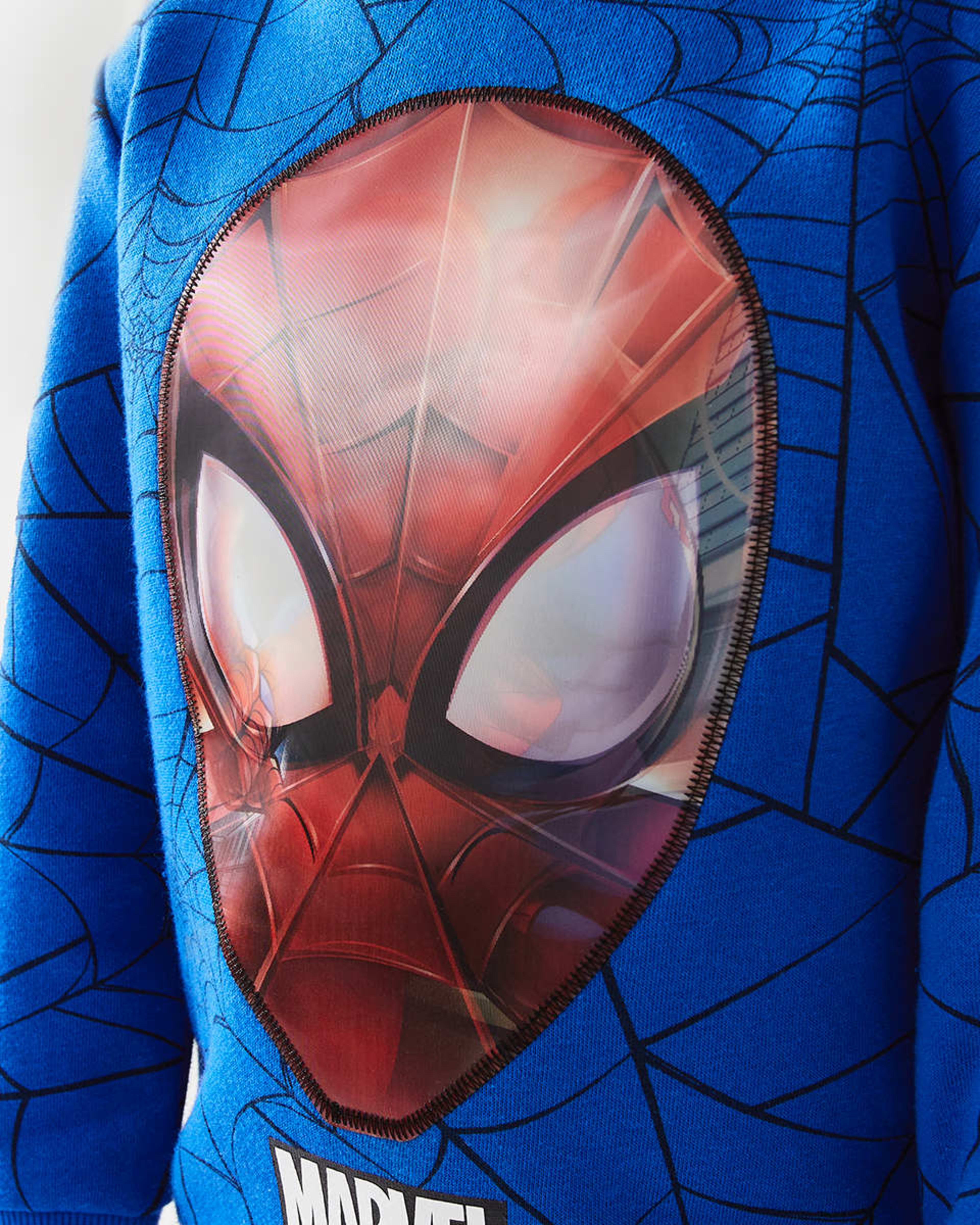 Spider-Man License Holographic Hoodie - Kmart