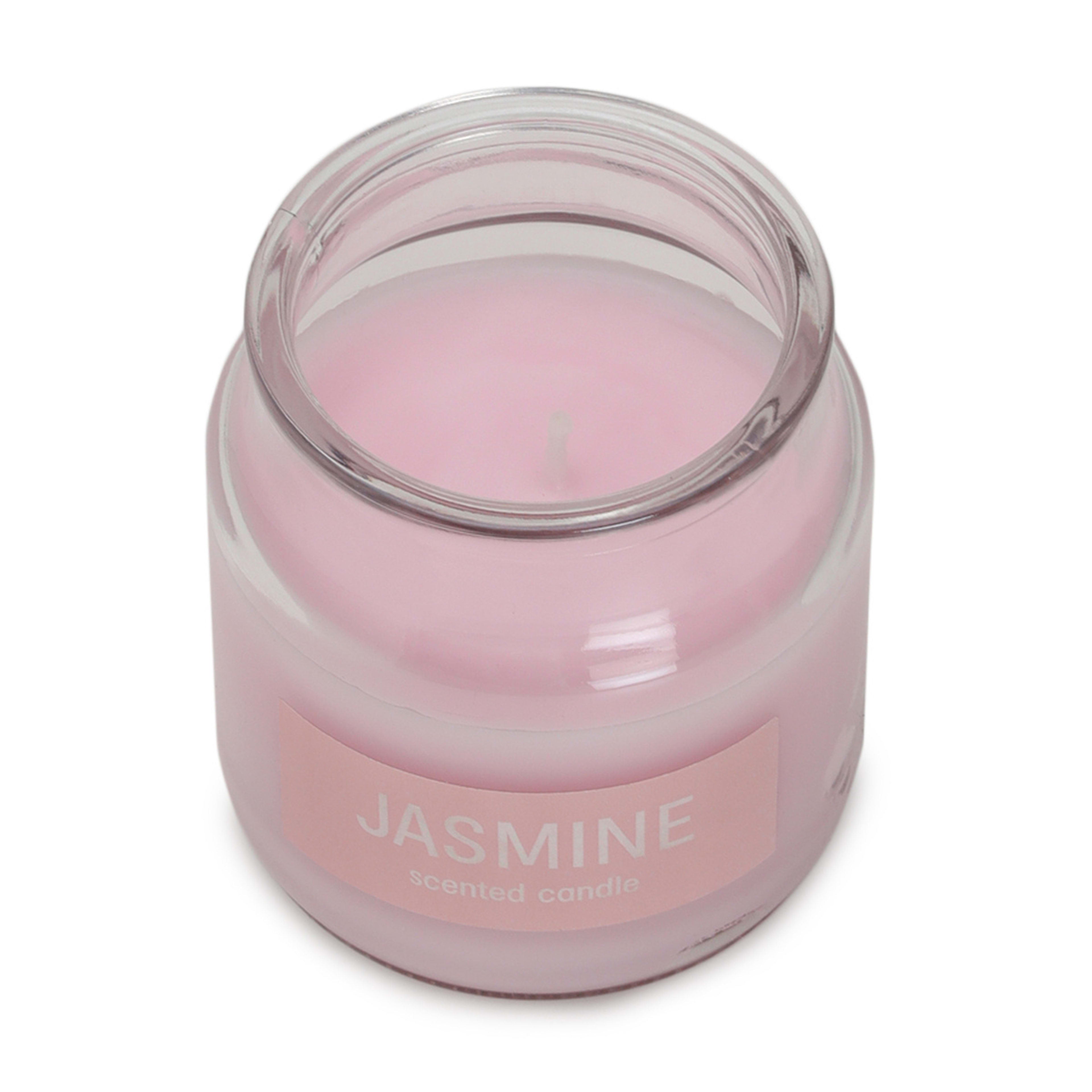 1 Jasmine Glass Jar Candle, 1 of 7