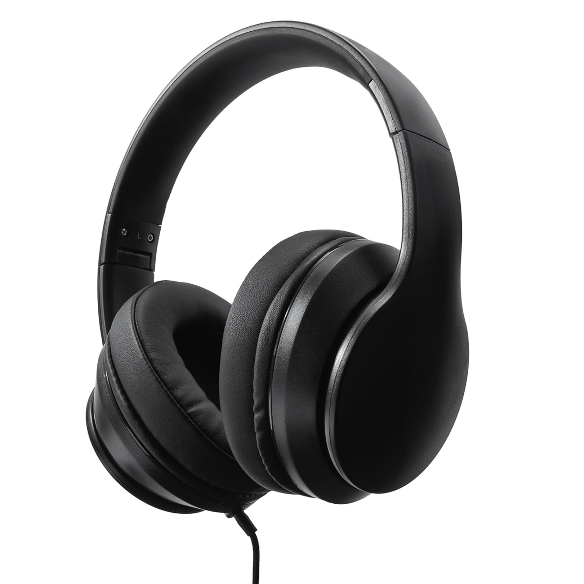 Over-Ear Wired Headphones - Black - Kmart