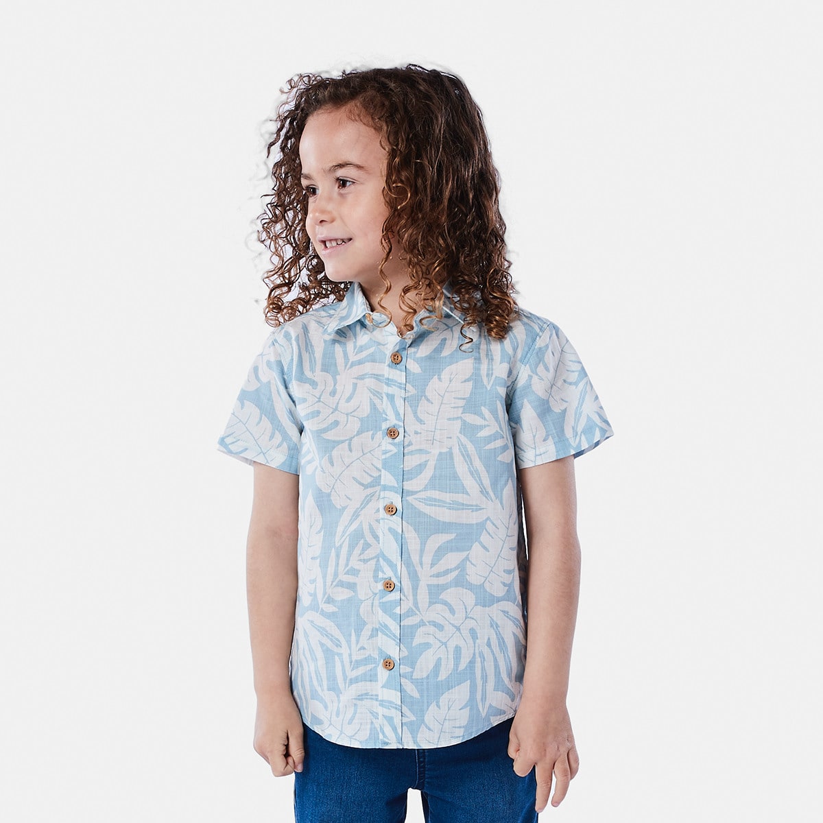 Short Sleeve Printed Shirt - Kmart