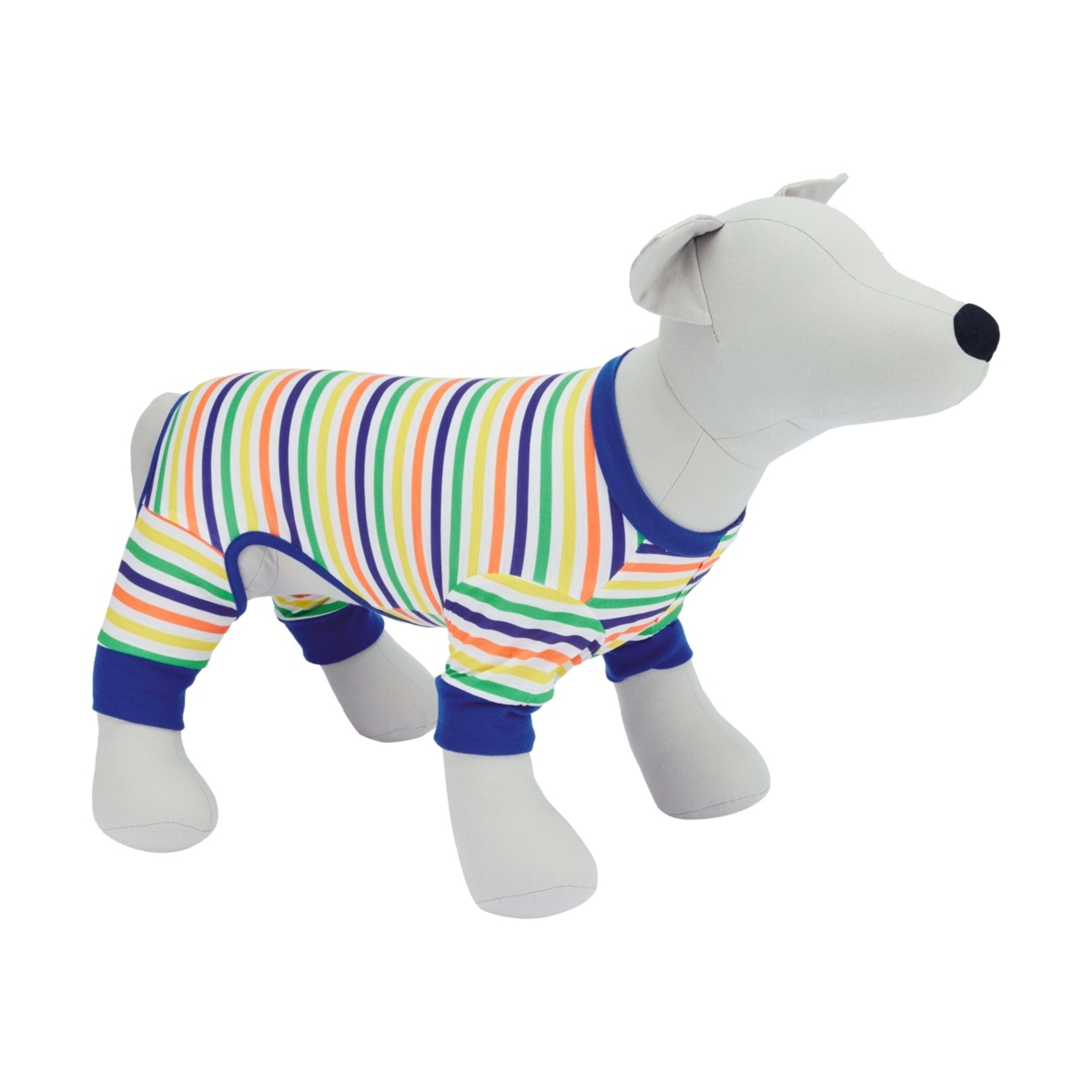 1 Pet Pyjama Stripe - Small, Blue