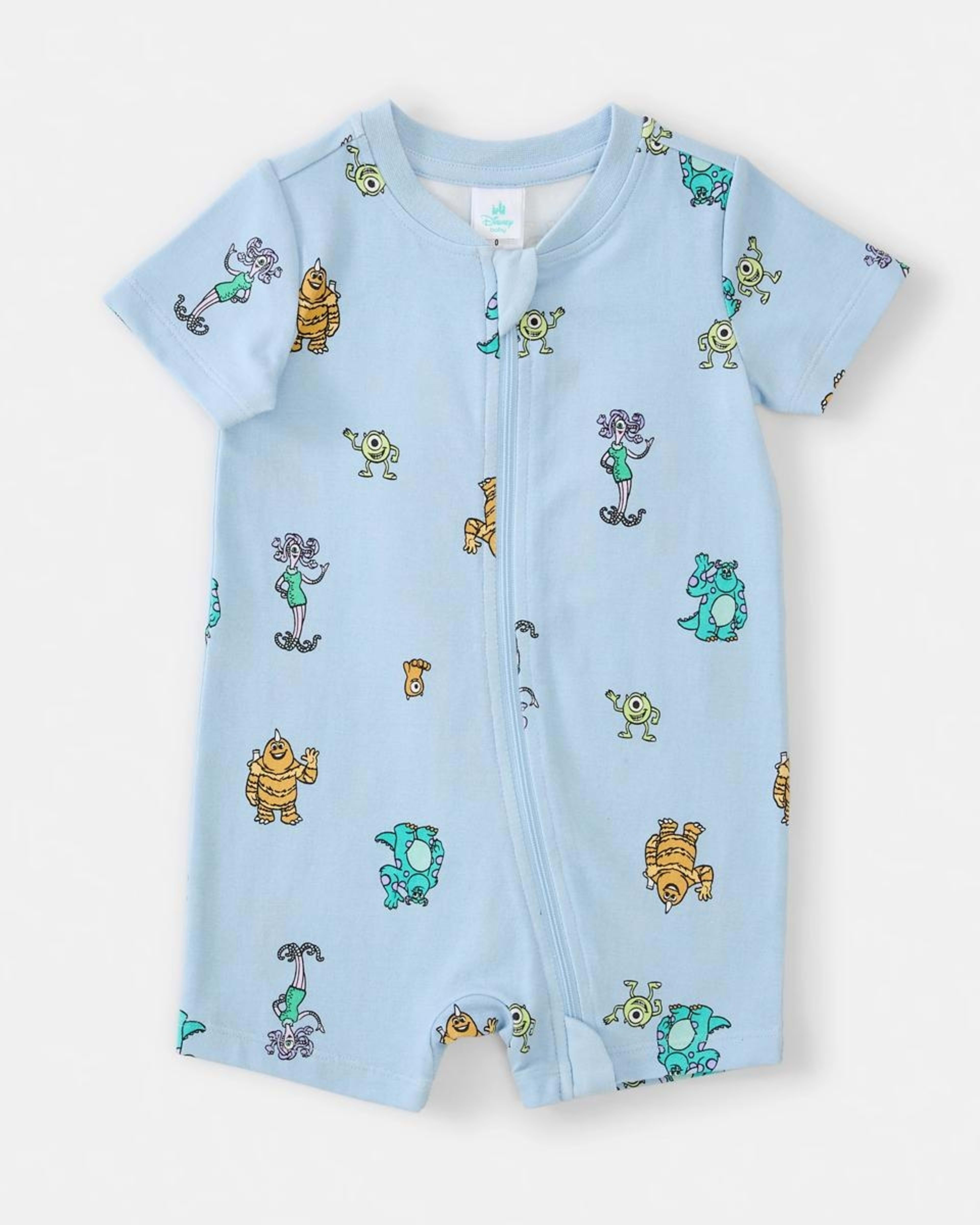 1 Monsters Inc. License Christmas Romper Mon Inc, 1 of 4