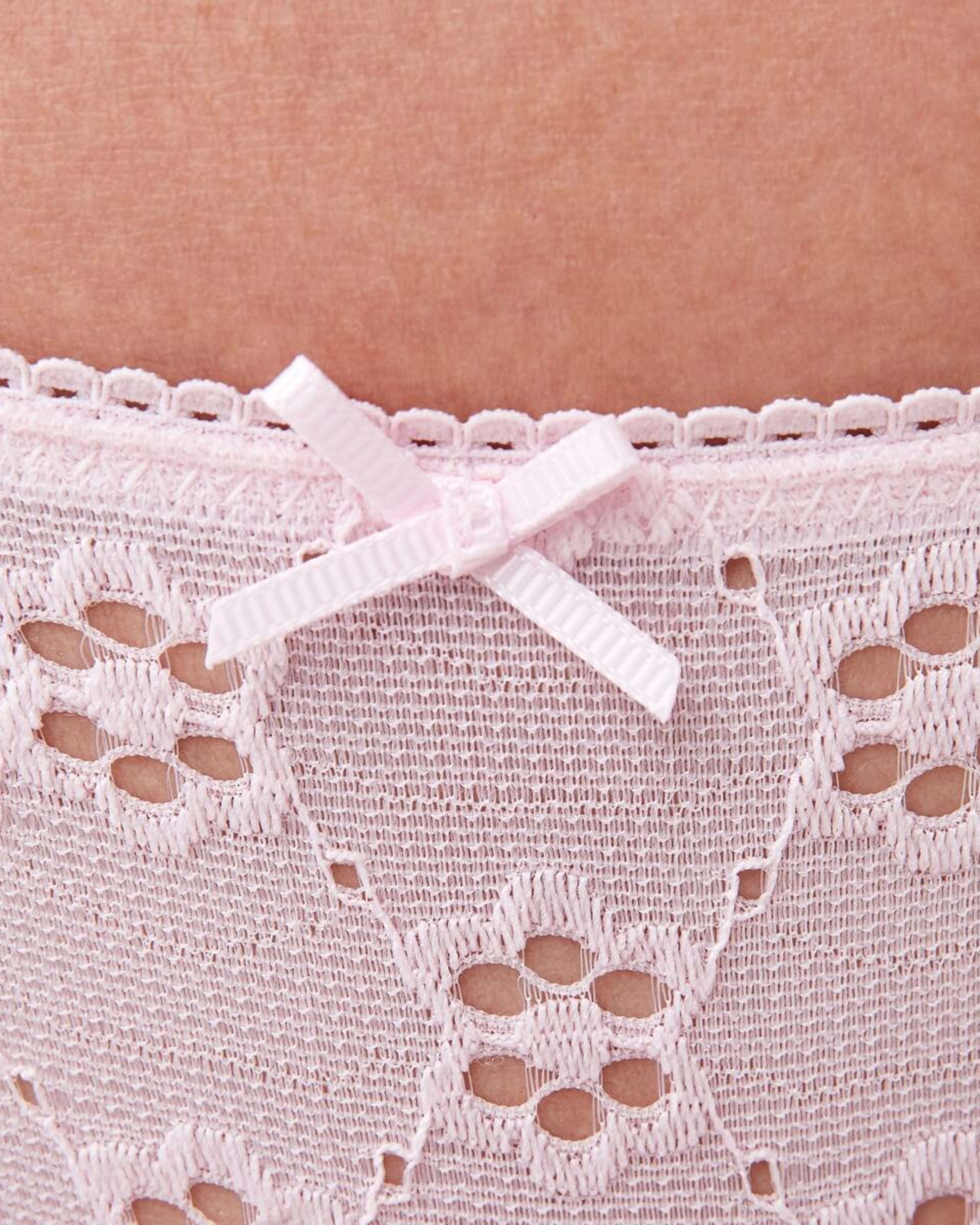 5 Co-ordinated Broderie Cheeky Bikini Briefs BALLERINA, 5 of 9