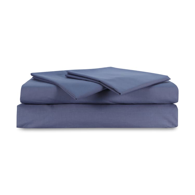 180 Thread Count Sheet Set - Queen Bed, Mid Blue - Kmart