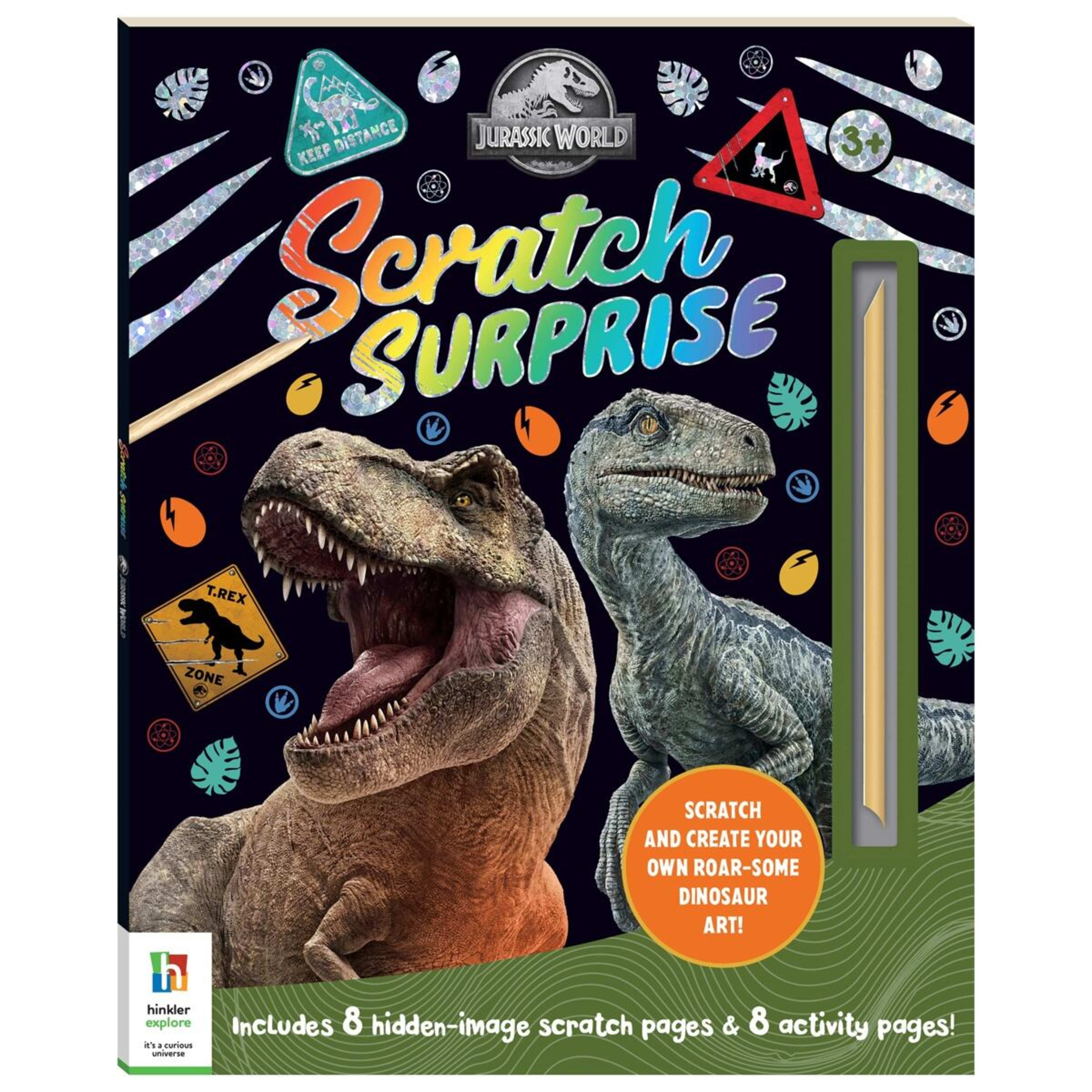 1 Jurassic World: Scratch Surprise - Book