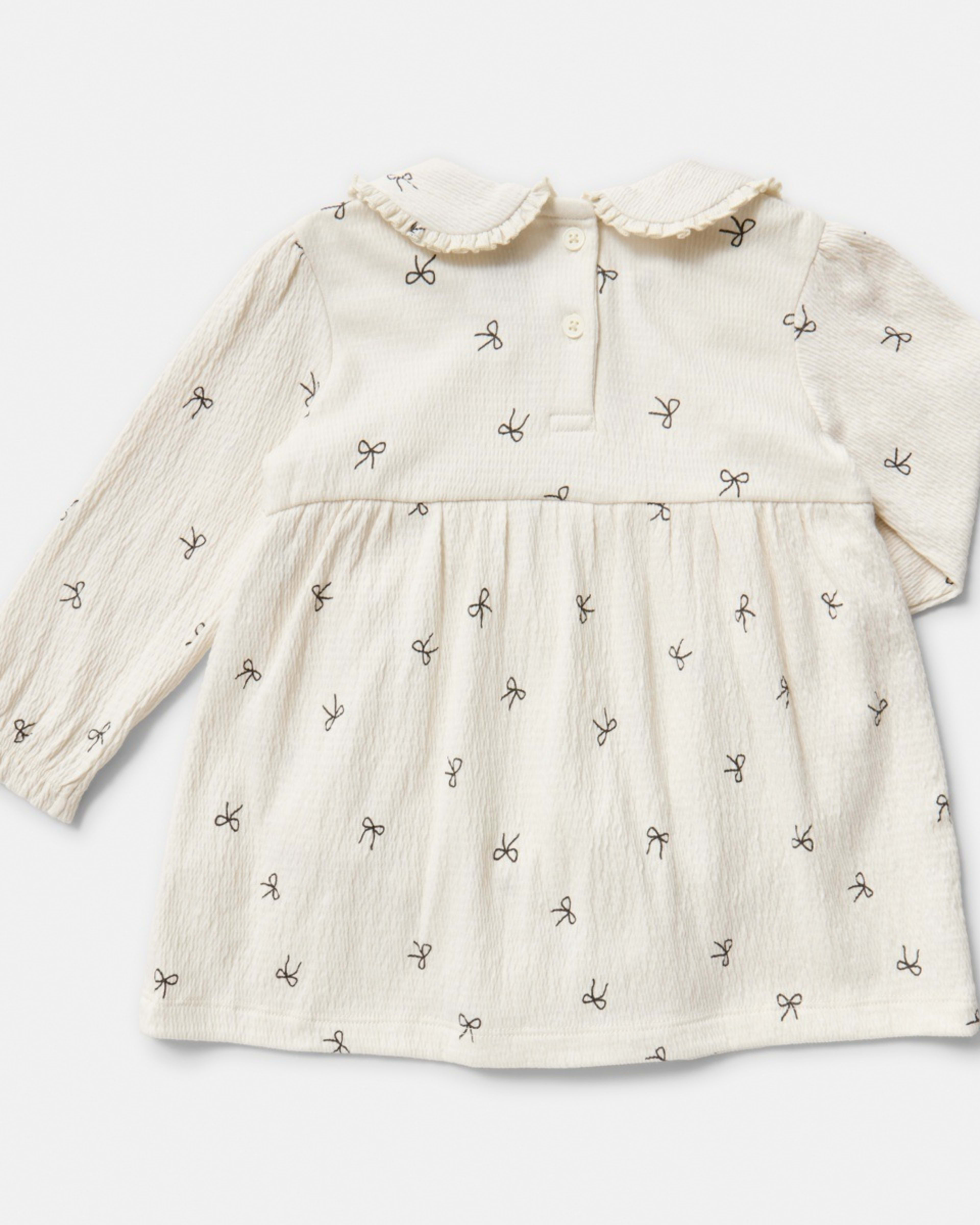 2 All Over Print Bodysuit Dress Egr Bows, 2 of 4