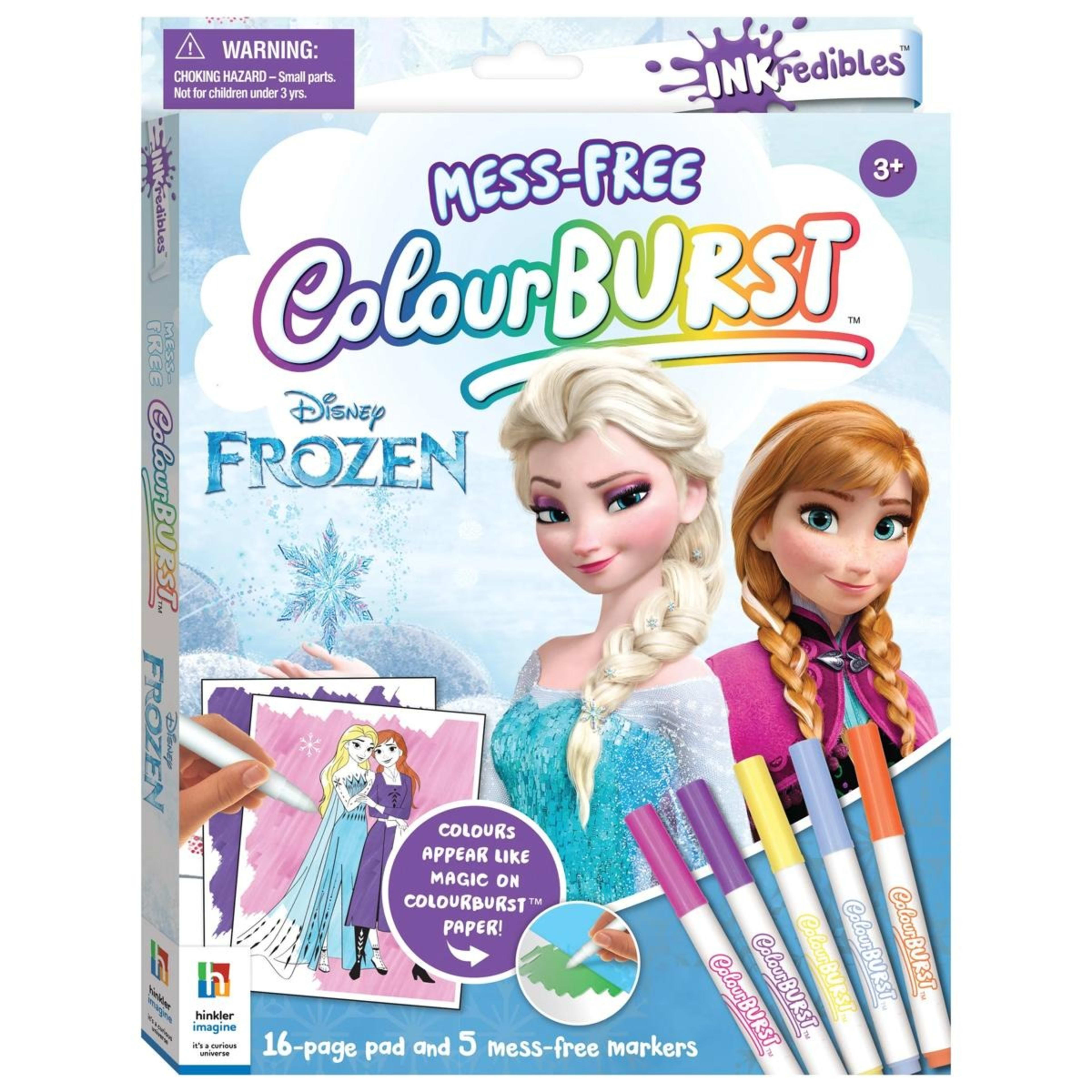 1 INKredibles Disney Frozen Mess-Free ColourBurst Activity Kit - Book