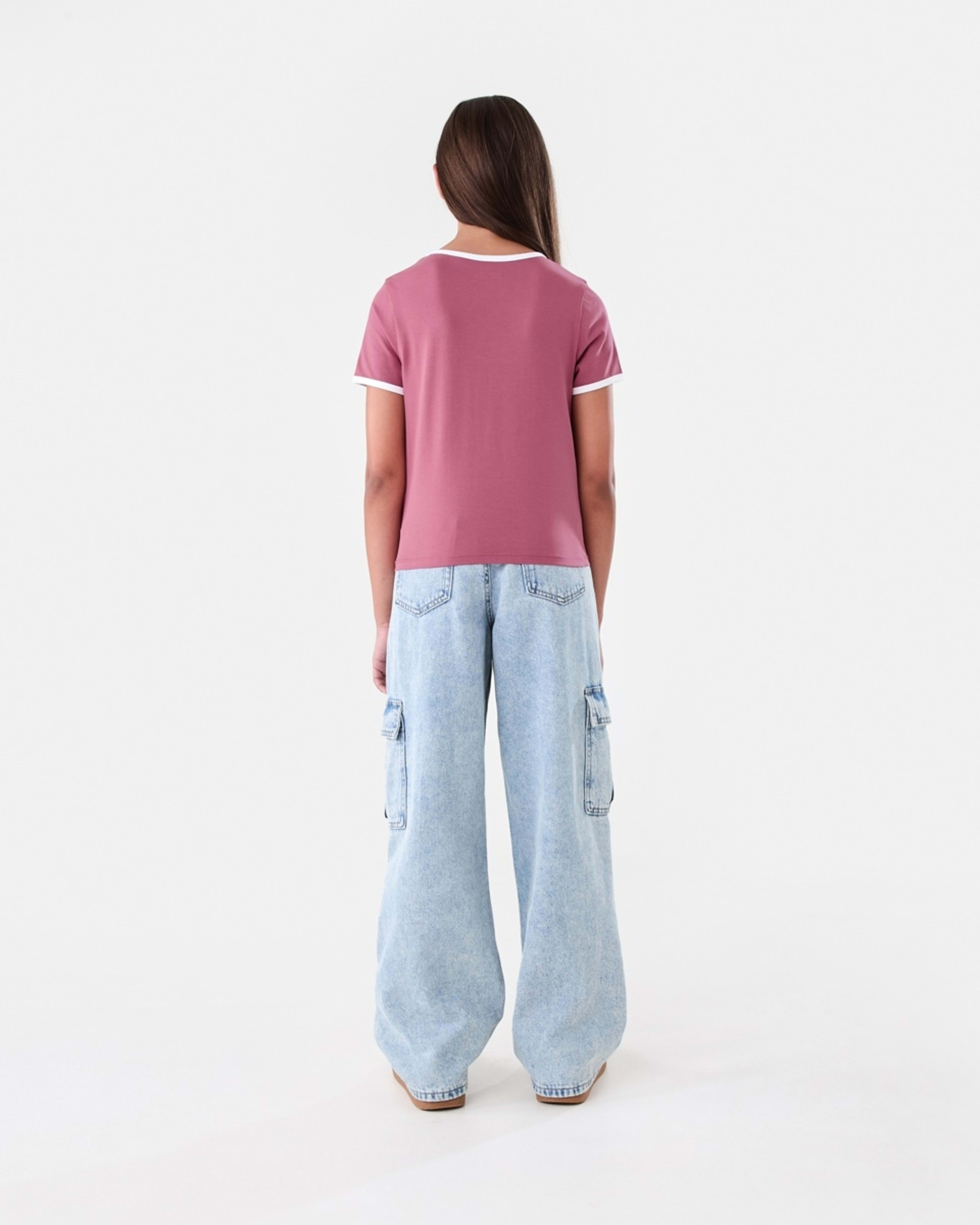6 Short Sleeve Ringer T-shirt Boots, 6 of 6
