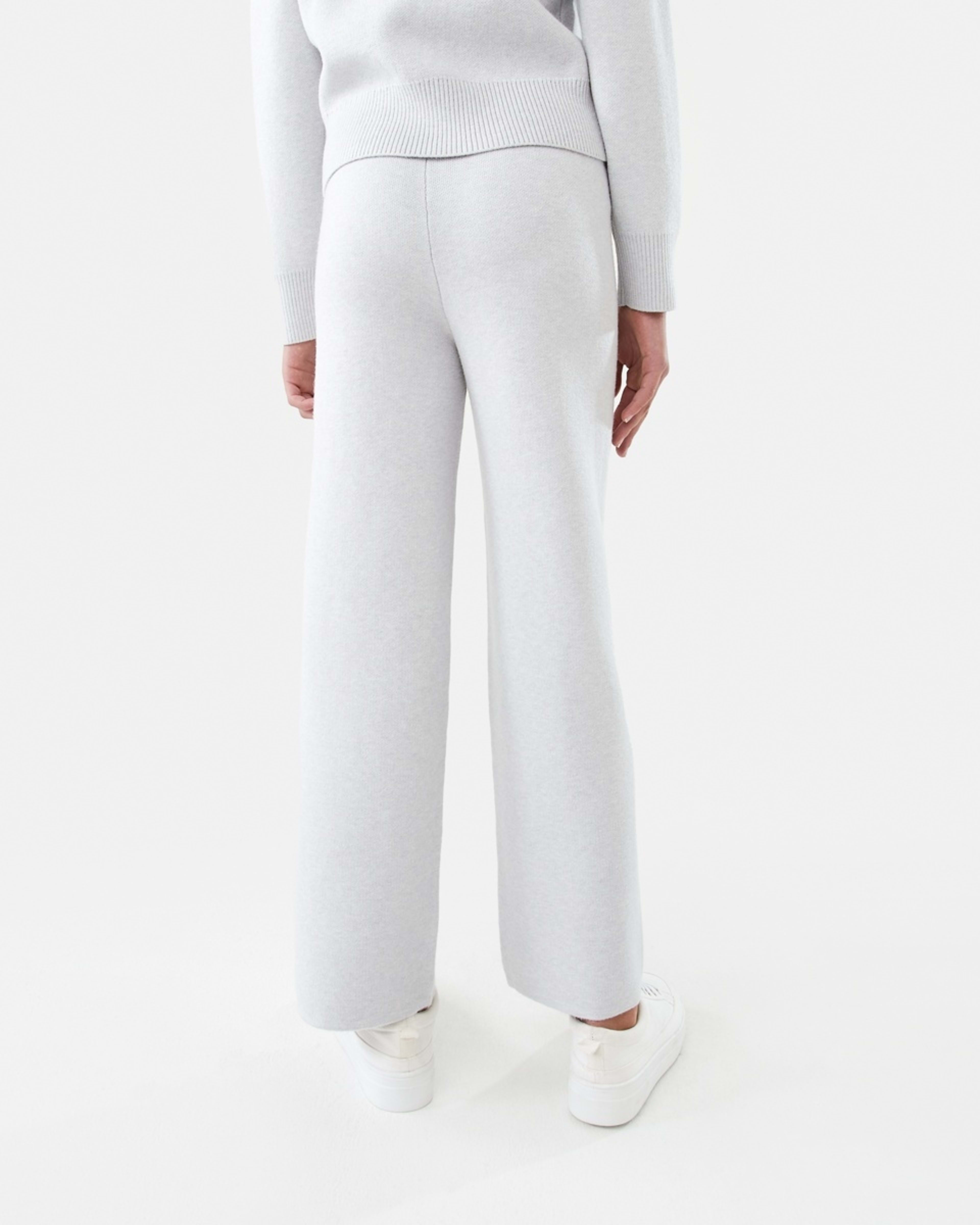 2 Bonded Knit Pants Light Grey Marle, 2 of 7