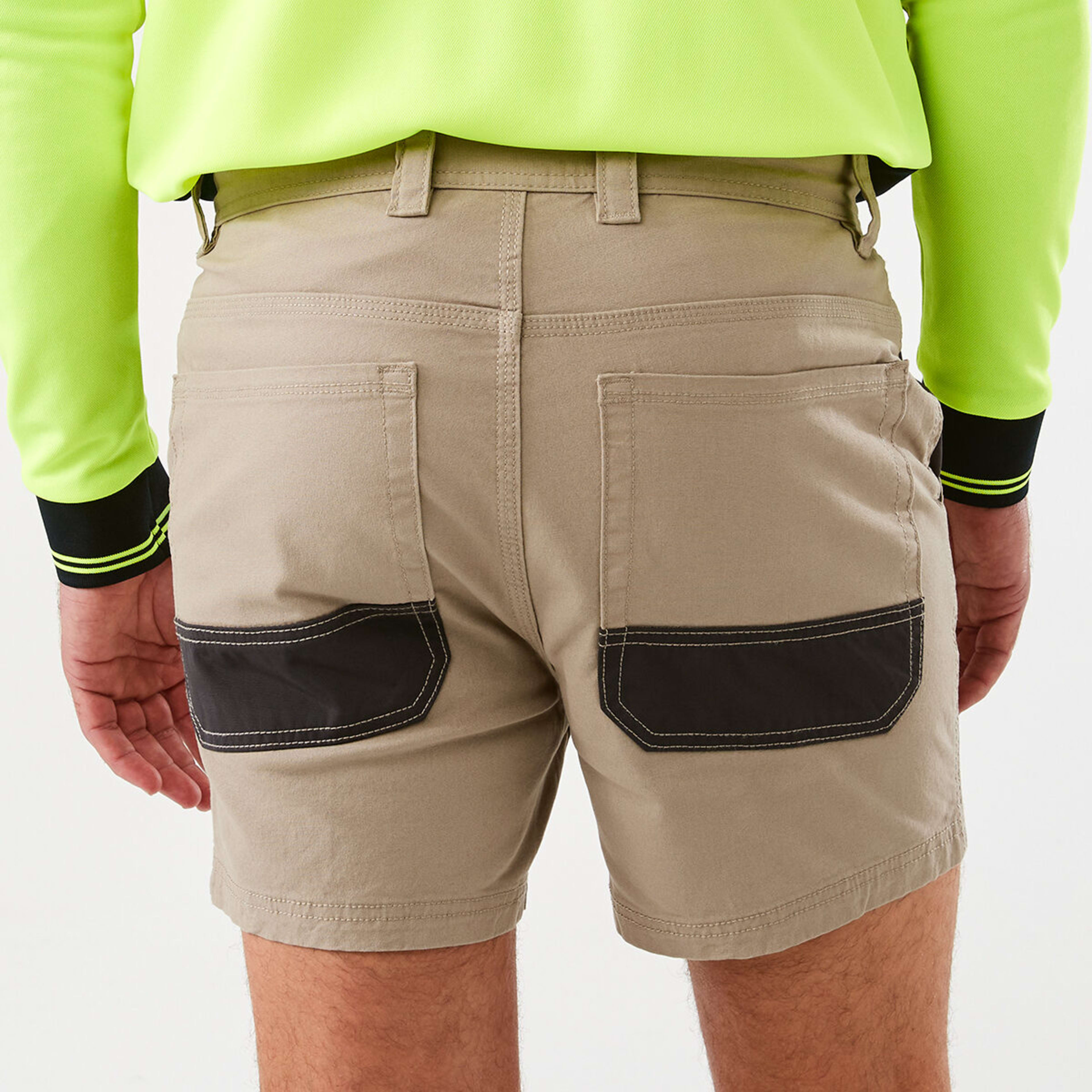 3 Workwear Short Length Work Shorts Dsrt Taupe, 3 of 7