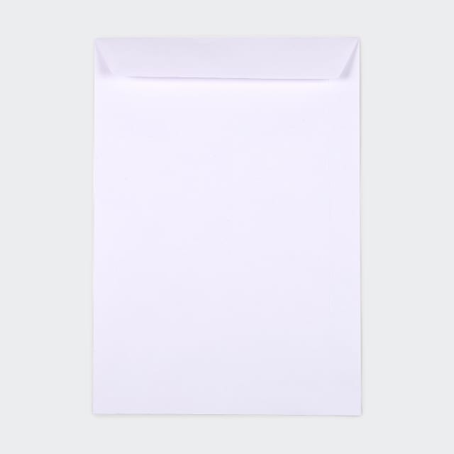 25 Pack C4 Peel and Seal Envelopes White Kmart