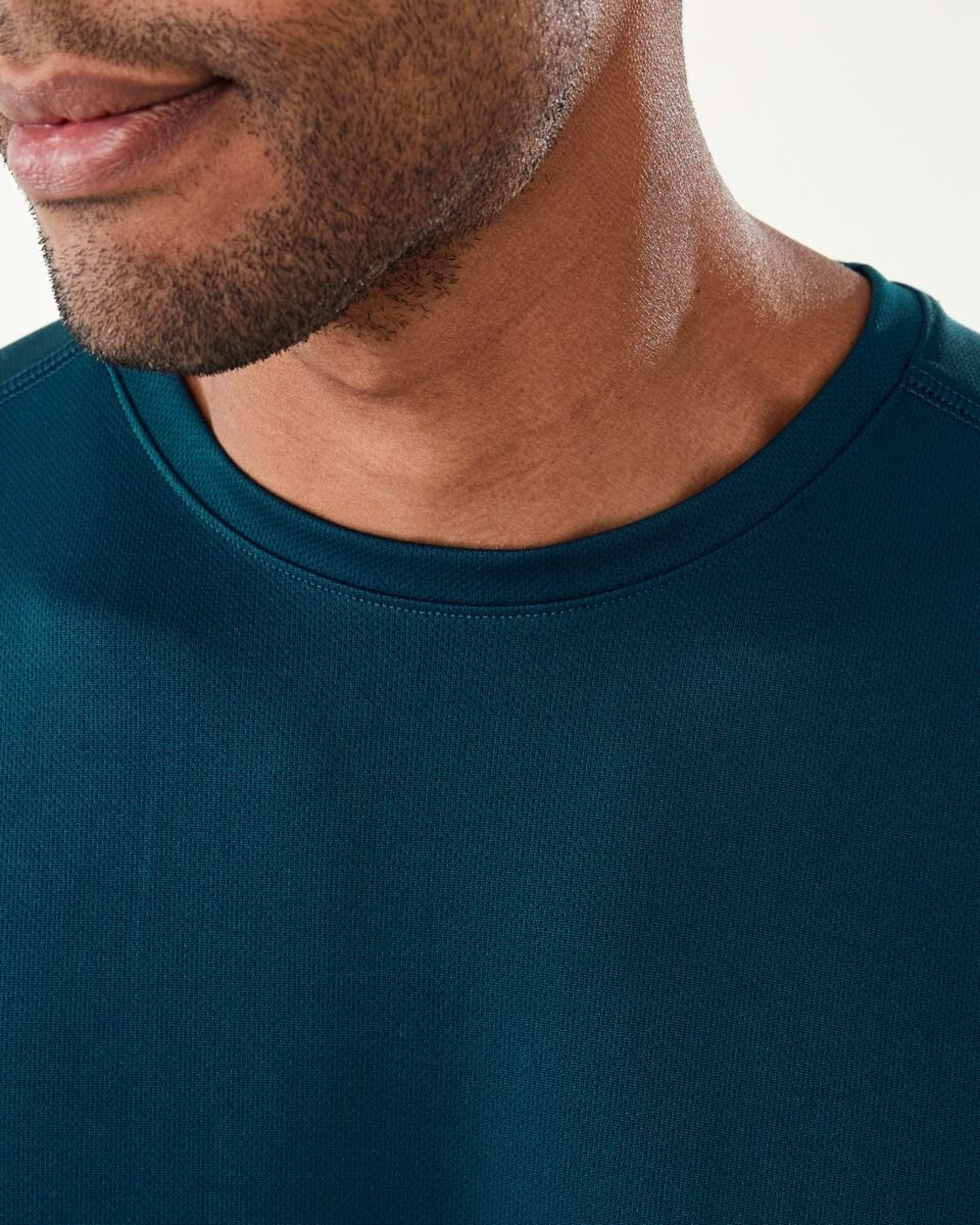 5 Active Mesh T-shirt Blu Ink, 5 of 5