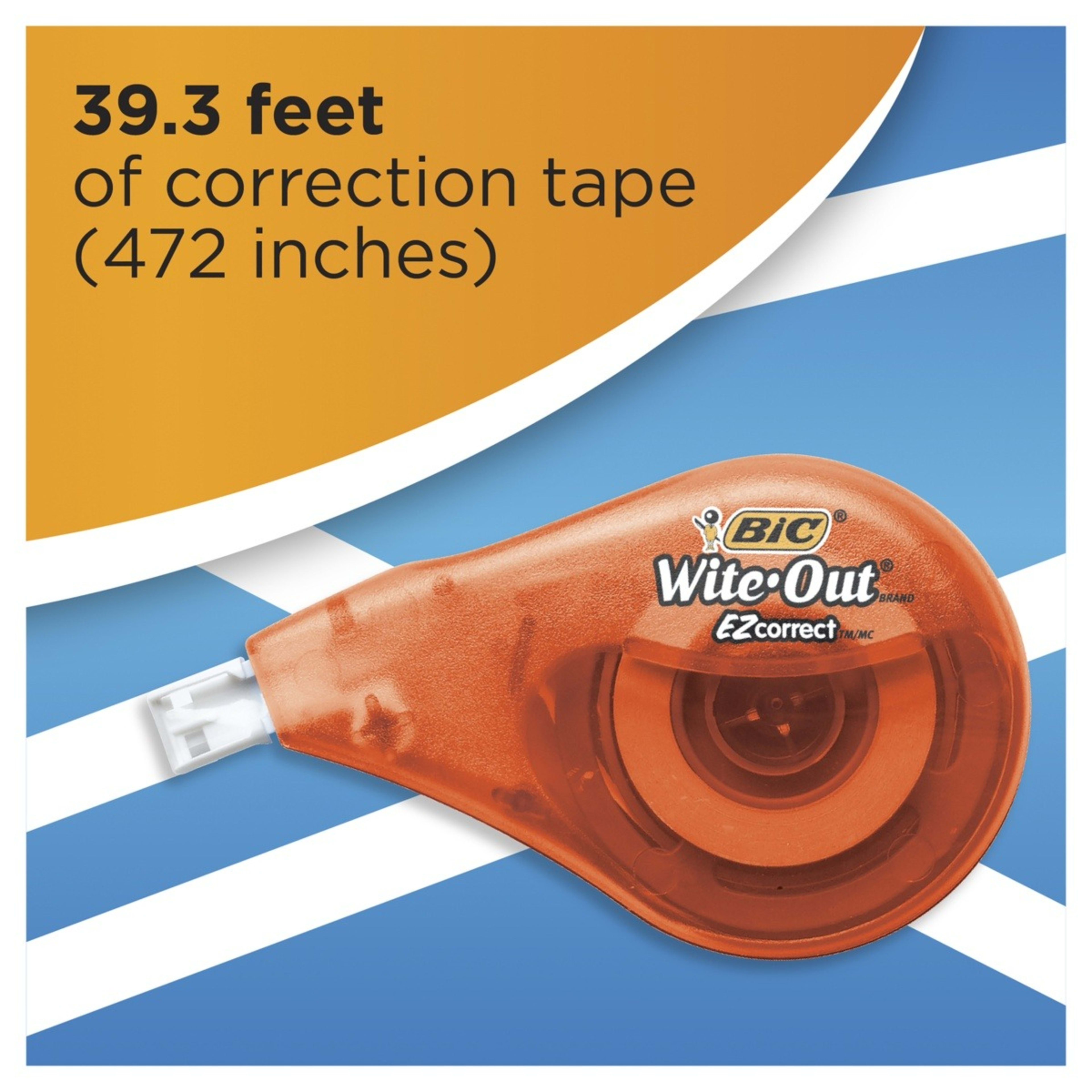 9 BIC Wite Out EZ Correct Correction Tape - Assorted, 9 of 10