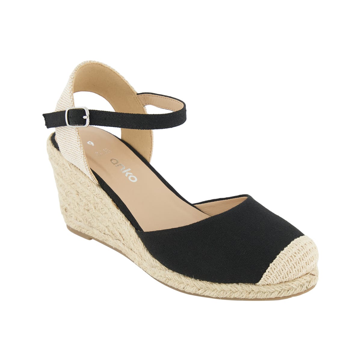 Closed toe espadrille discount sandal