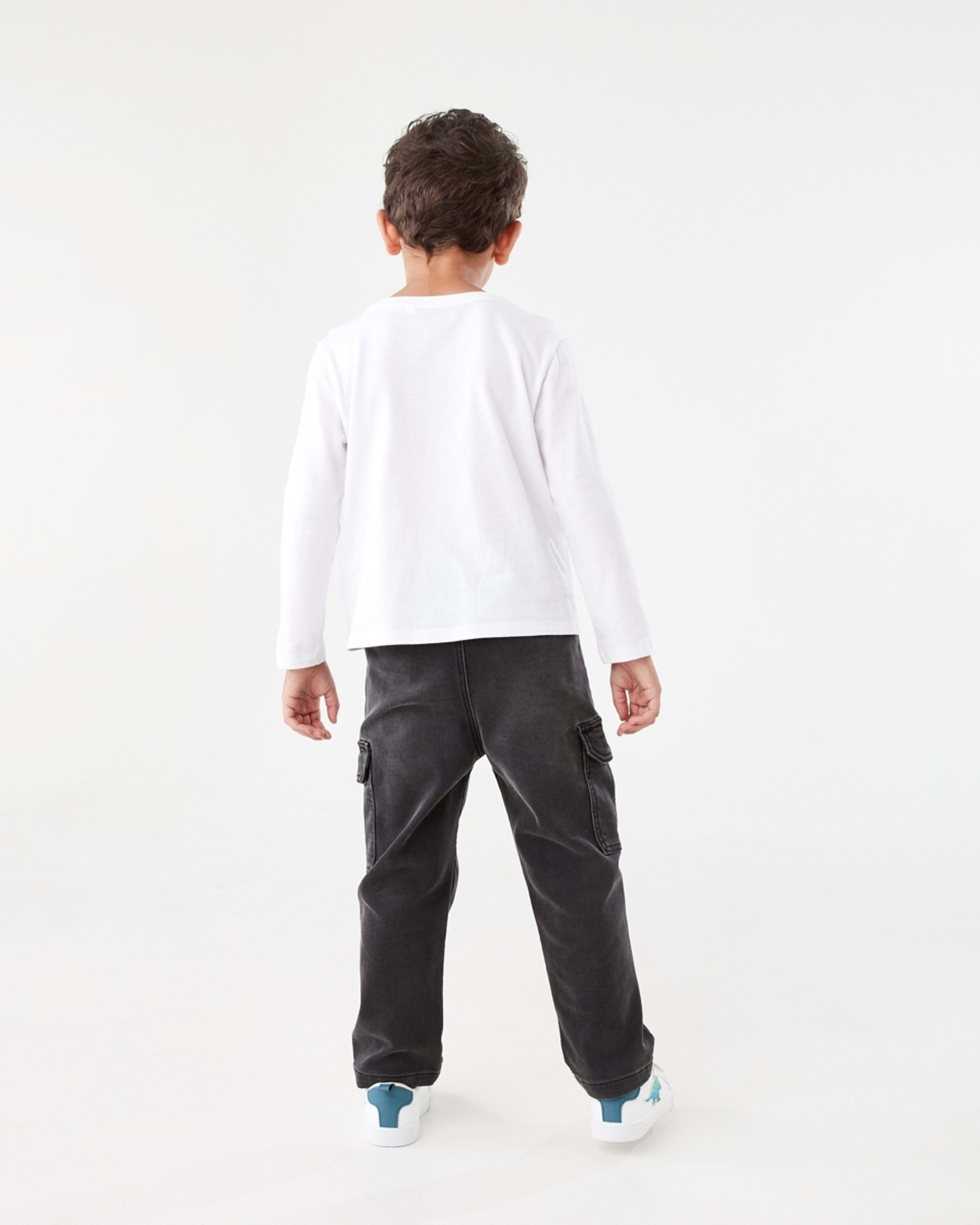 7 Denim Cargo Pants BLACK WASH, 7 of 9