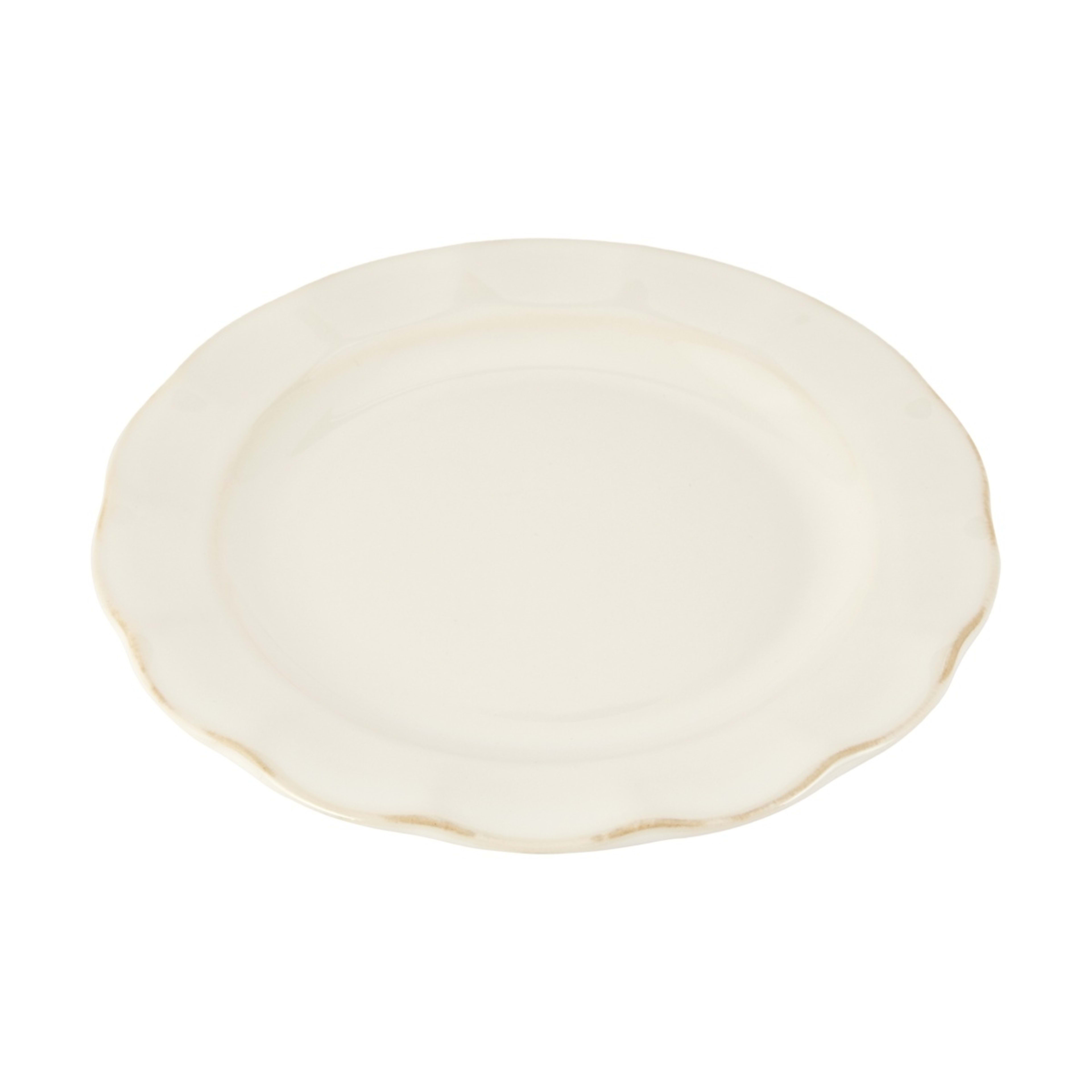 1 White Petal Side Plate