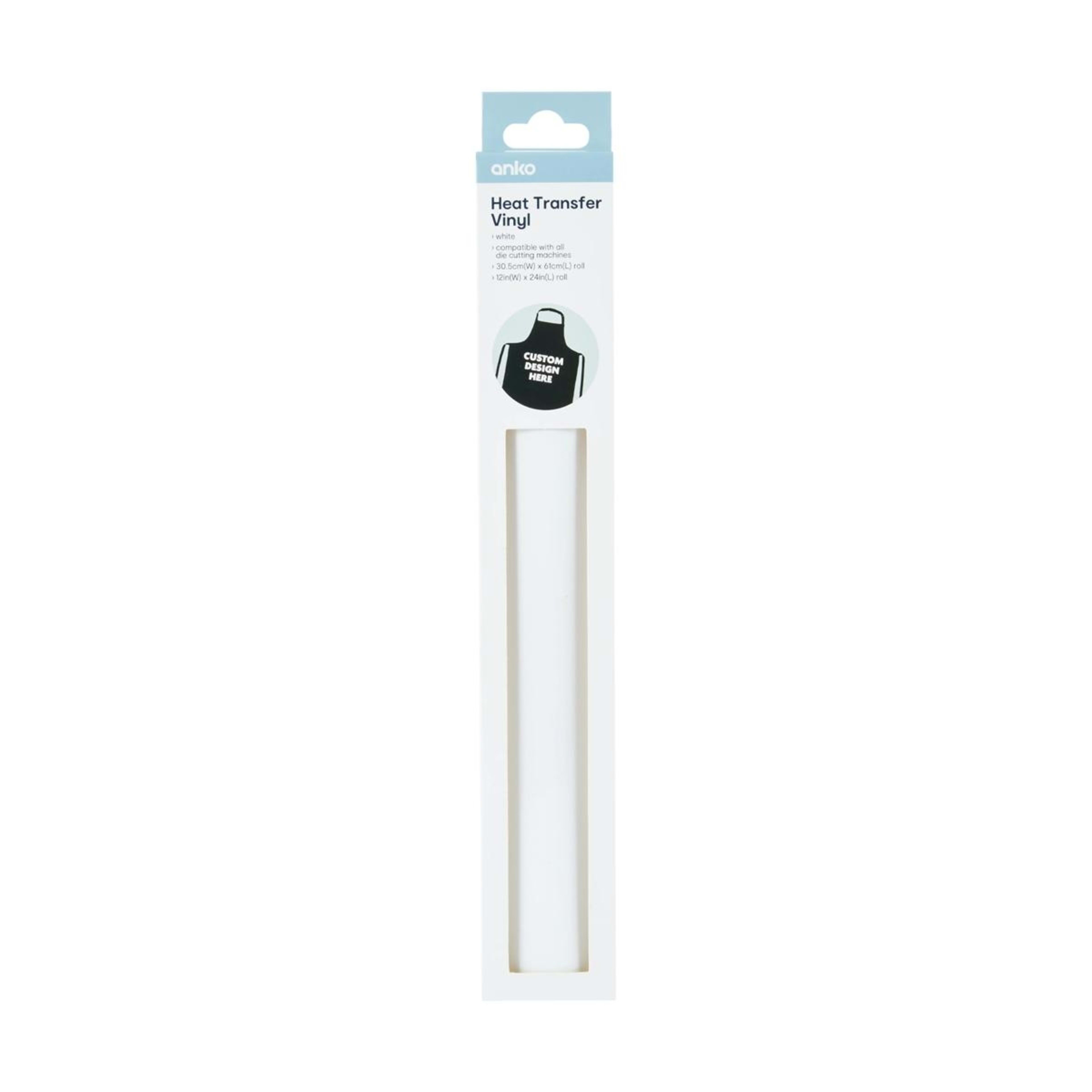 1 Heat Transfer Vinyl - White